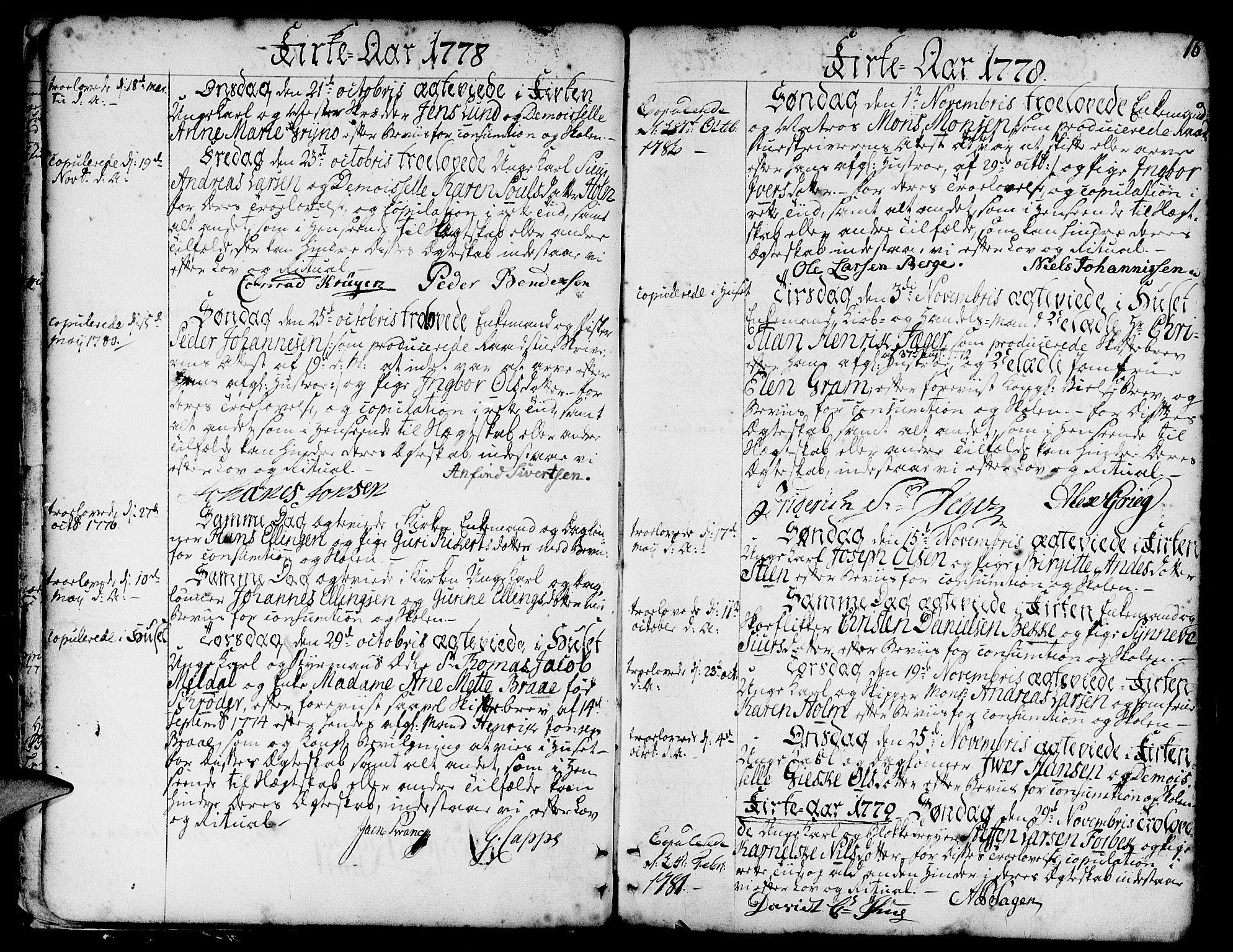 Nykirken Sokneprestembete, SAB/A-77101/H/Haa/L0008: Parish register (official) no. A 8, 1776-1814, p. 16