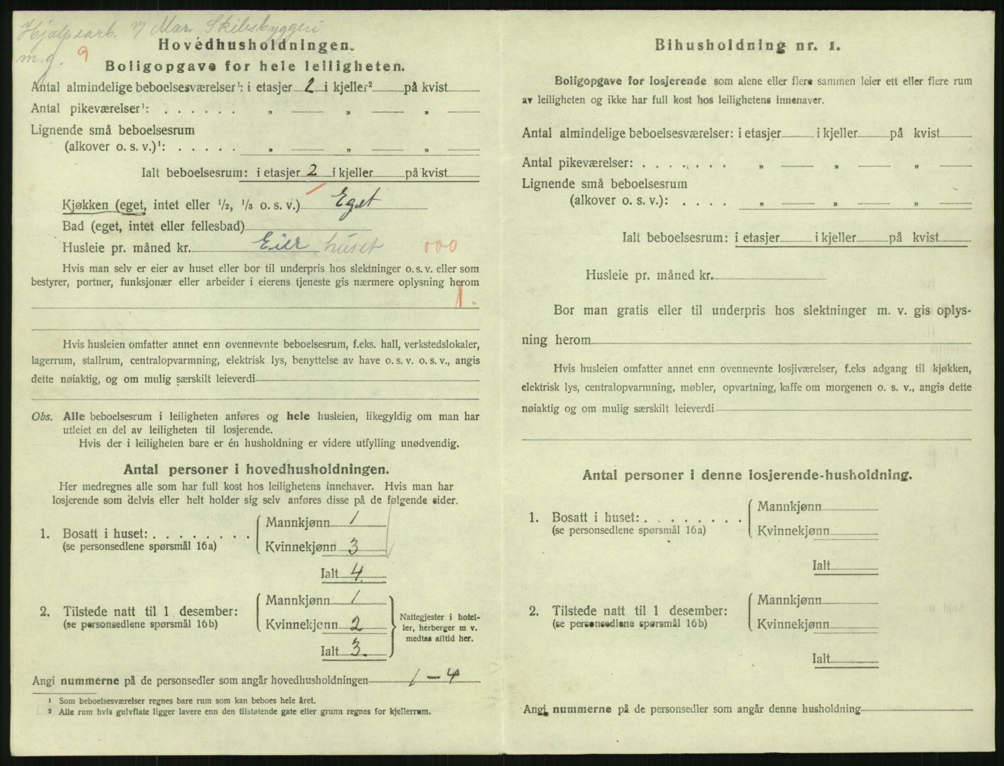 SAKO, 1920 census for Horten, 1920, p. 7740