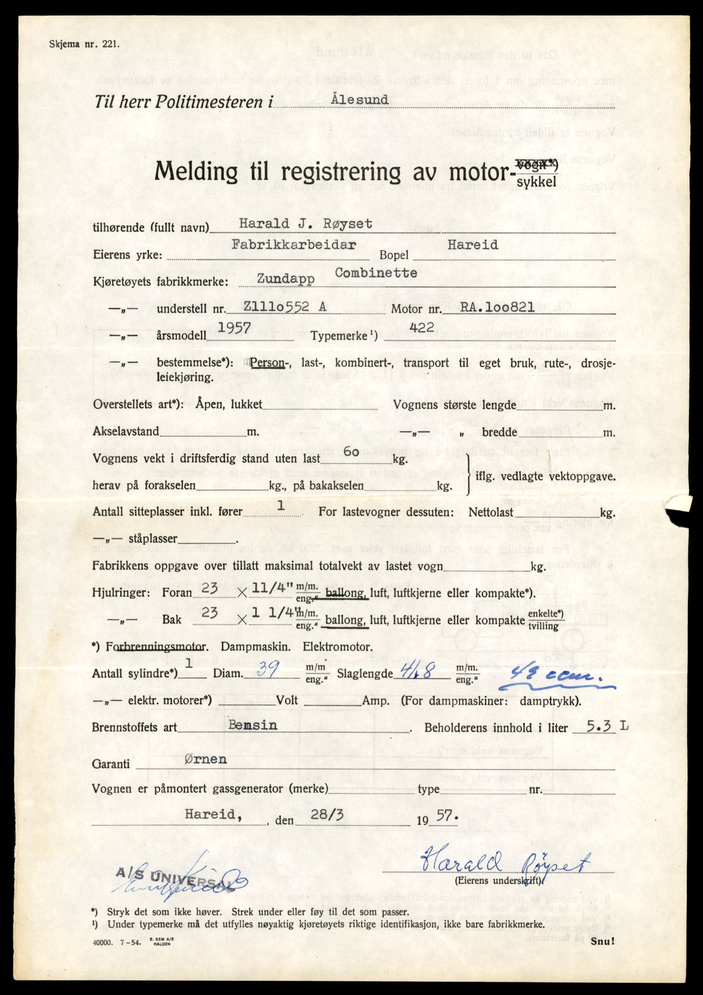 Møre og Romsdal vegkontor - Ålesund trafikkstasjon, SAT/A-4099/F/Fe/L0030: Registreringskort for kjøretøy T 11620 - T 11799, 1927-1998, p. 611