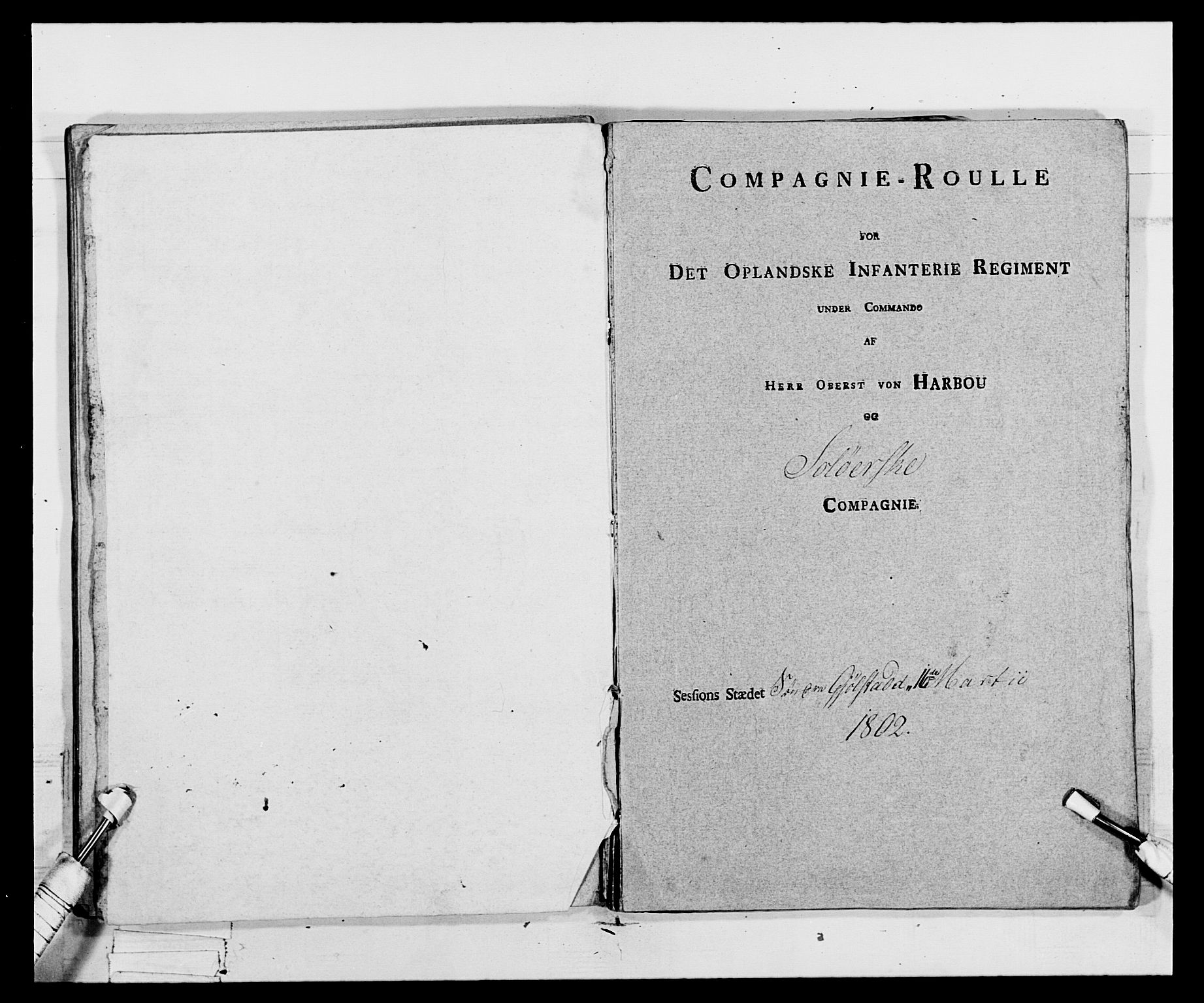 Generalitets- og kommissariatskollegiet, Det kongelige norske kommissariatskollegium, AV/RA-EA-5420/E/Eh/L0068: Opplandske nasjonale infanteriregiment, 1802-1805, p. 103