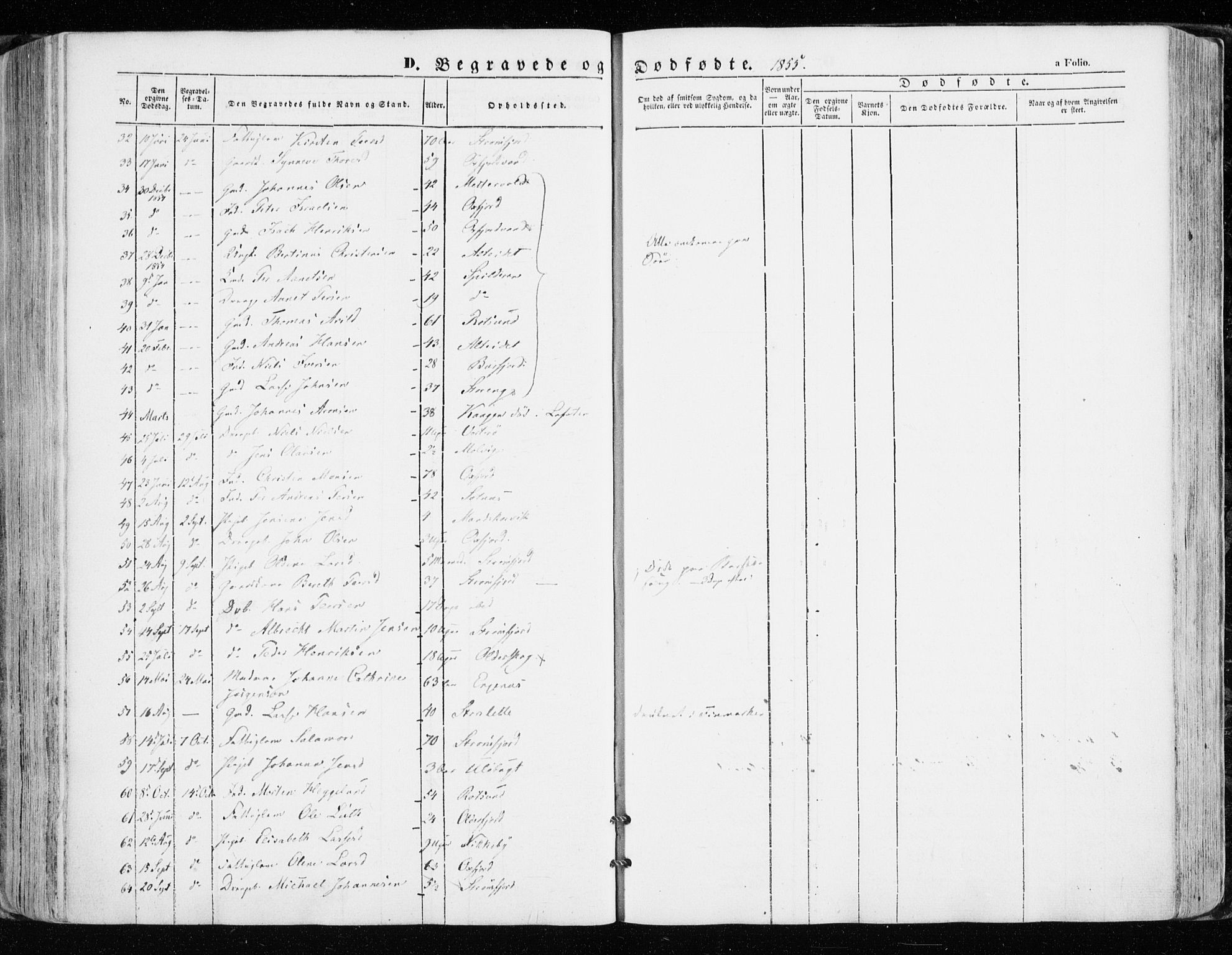 Skjervøy sokneprestkontor, AV/SATØ-S-1300/H/Ha/Haa/L0006kirke: Parish register (official) no. 6, 1848-1859