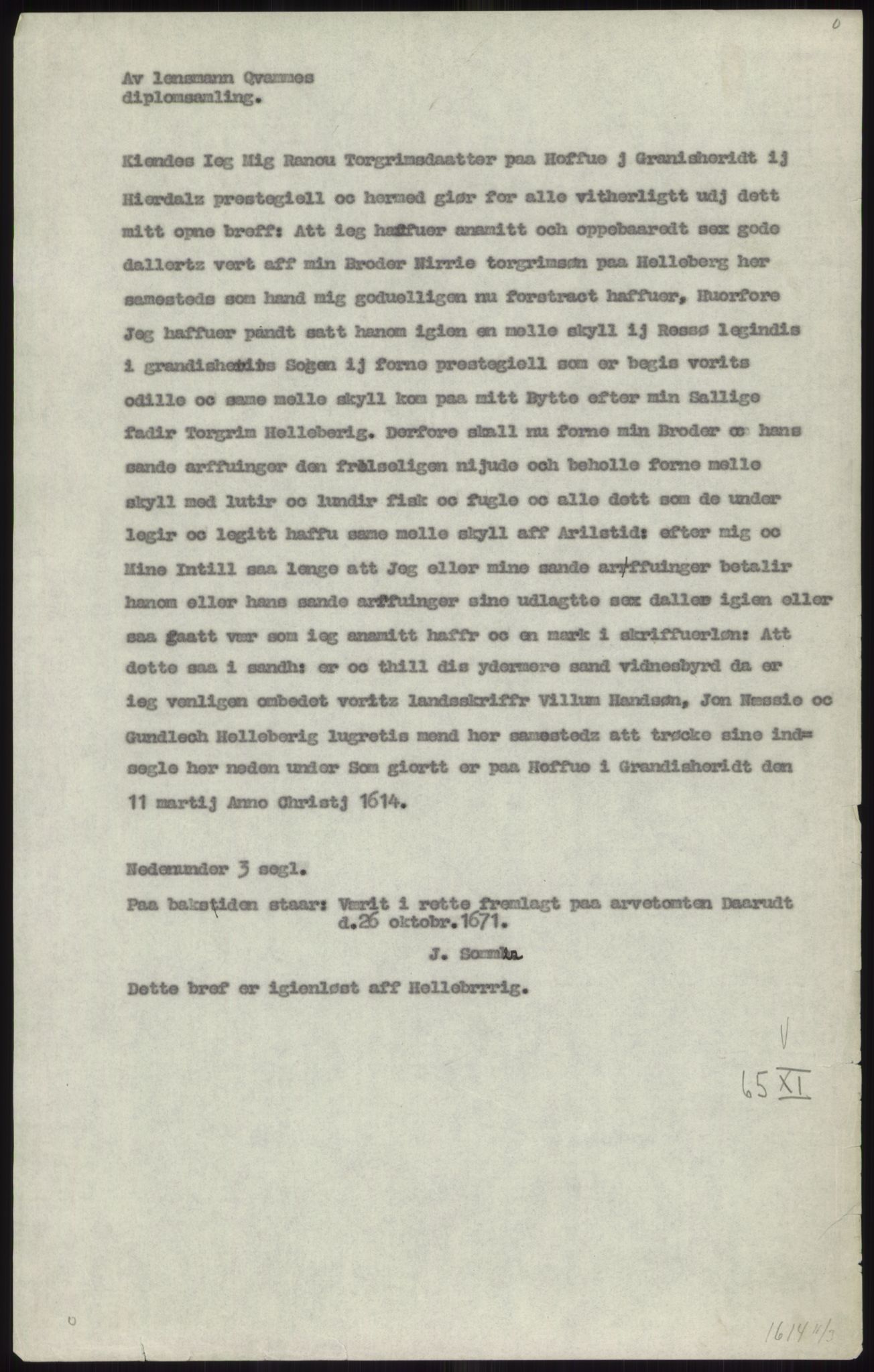 Samlinger til kildeutgivelse, Diplomavskriftsamlingen, AV/RA-EA-4053/H/Ha, p. 1900