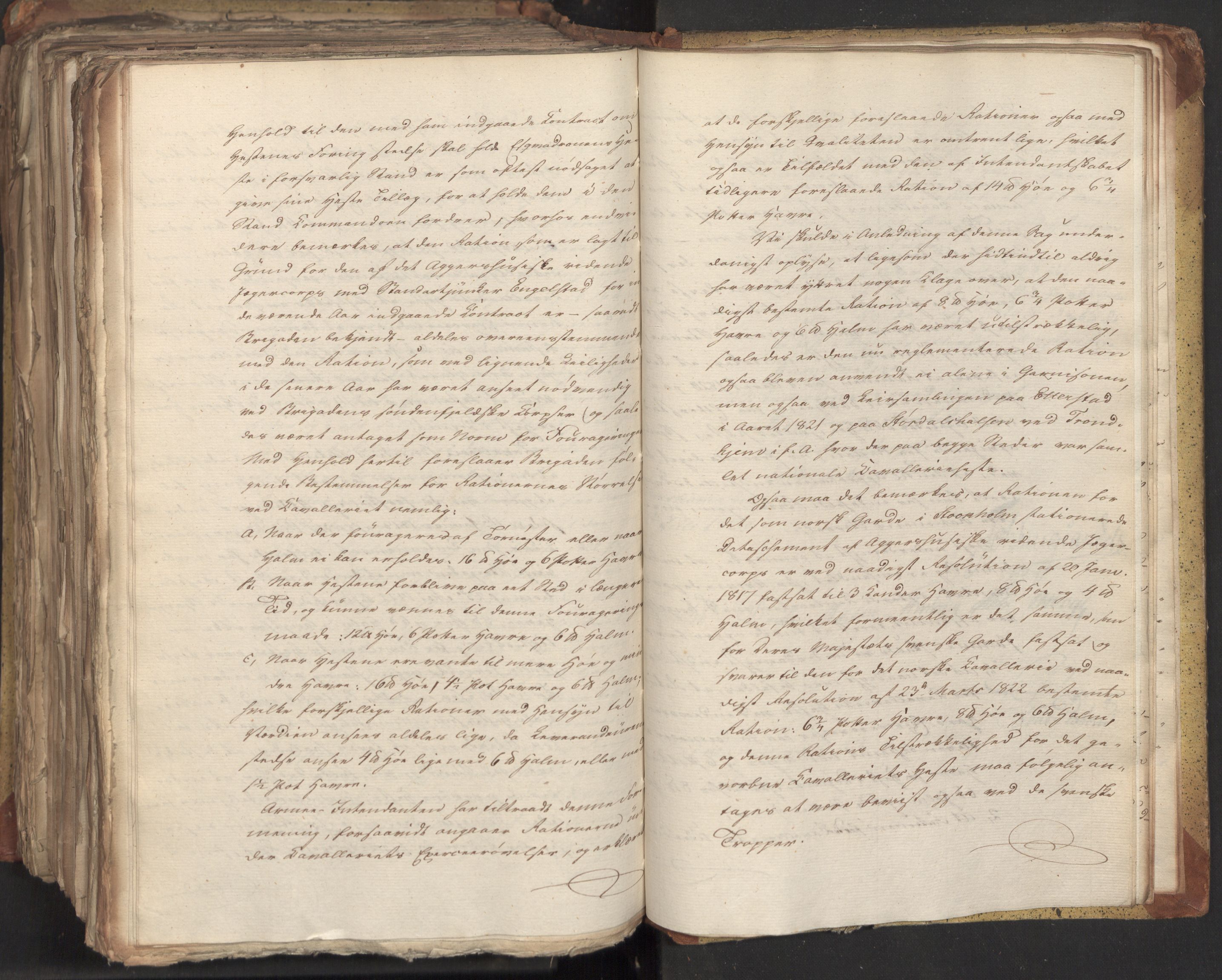 Statsrådsavdelingen i Stockholm, AV/RA-S-1003/D/Da/L0047: Regjeringsinnstillinger nr. 3501-3659, 1826, p. 473