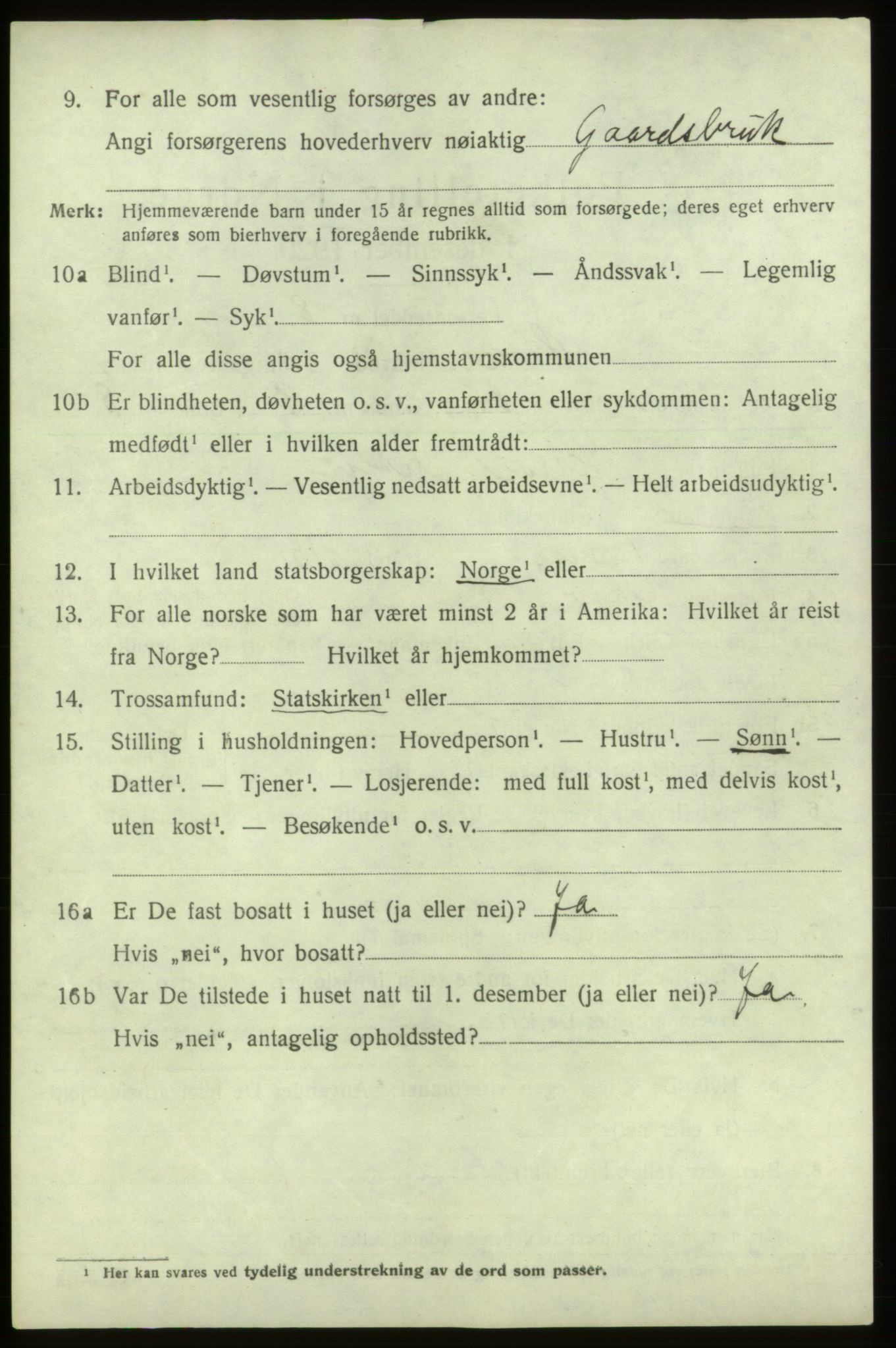 SAB, 1920 census for Stord, 1920, p. 2112