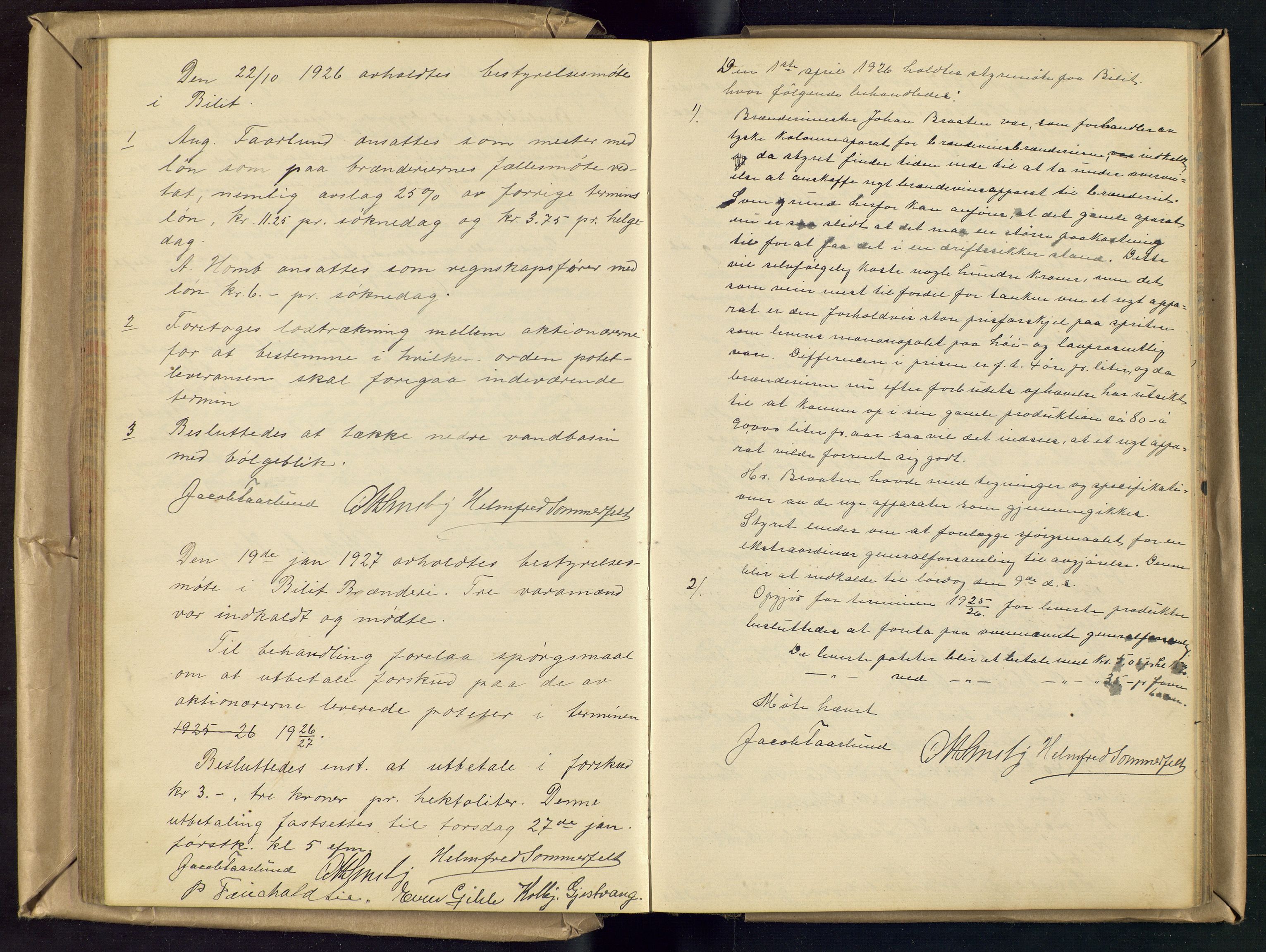 Bilitt Brenneri, OAMM/T-A-00001/A, 1902-1948, p. 54