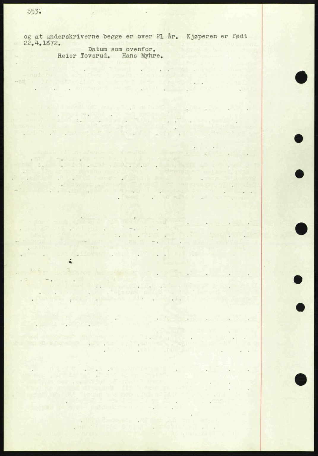 Eiker, Modum og Sigdal sorenskriveri, SAKO/A-123/G/Ga/Gab/L0041: Mortgage book no. A11, 1939-1940, Diary no: : 389/1940