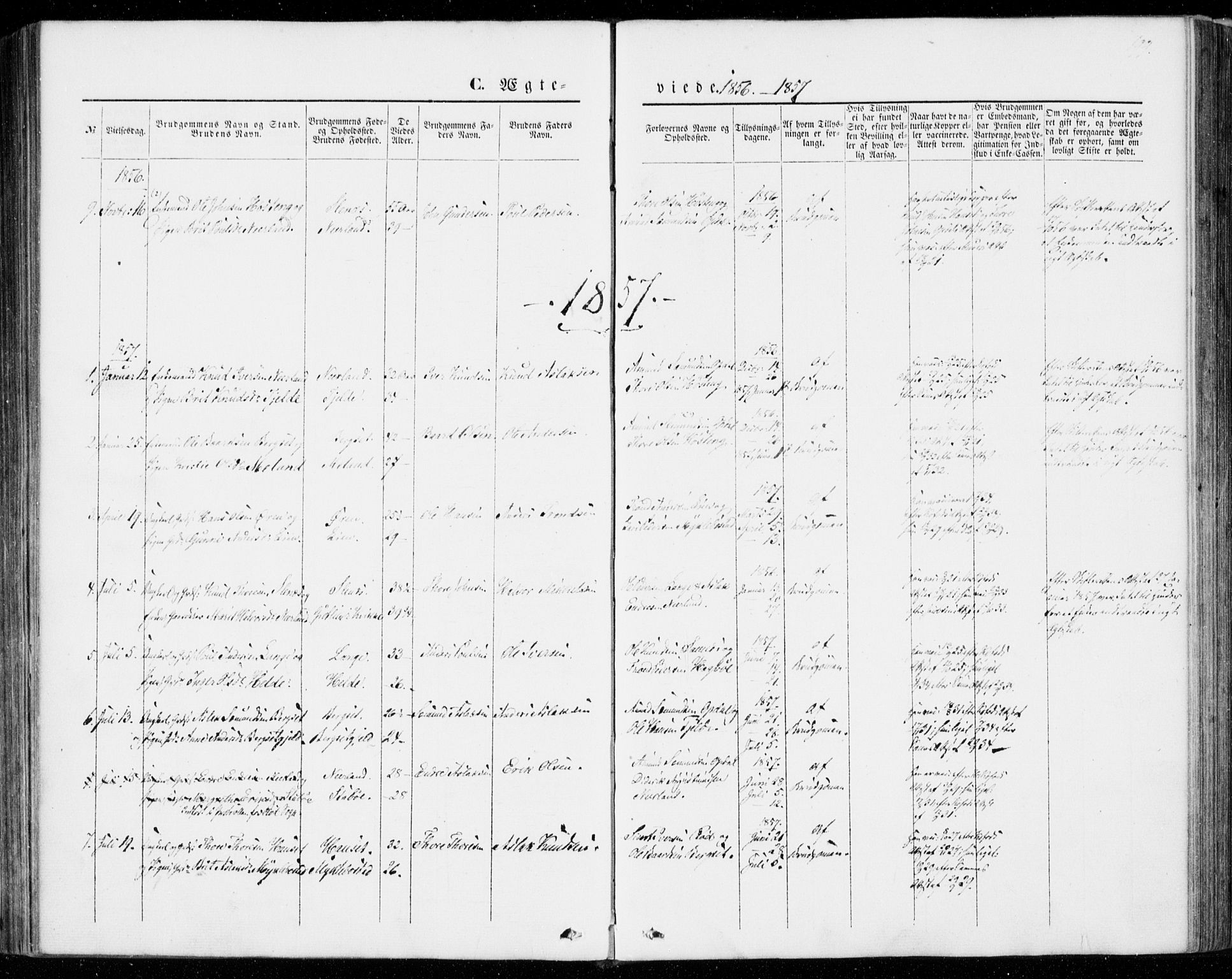 Ministerialprotokoller, klokkerbøker og fødselsregistre - Møre og Romsdal, AV/SAT-A-1454/554/L0643: Parish register (official) no. 554A01, 1846-1879, p. 199