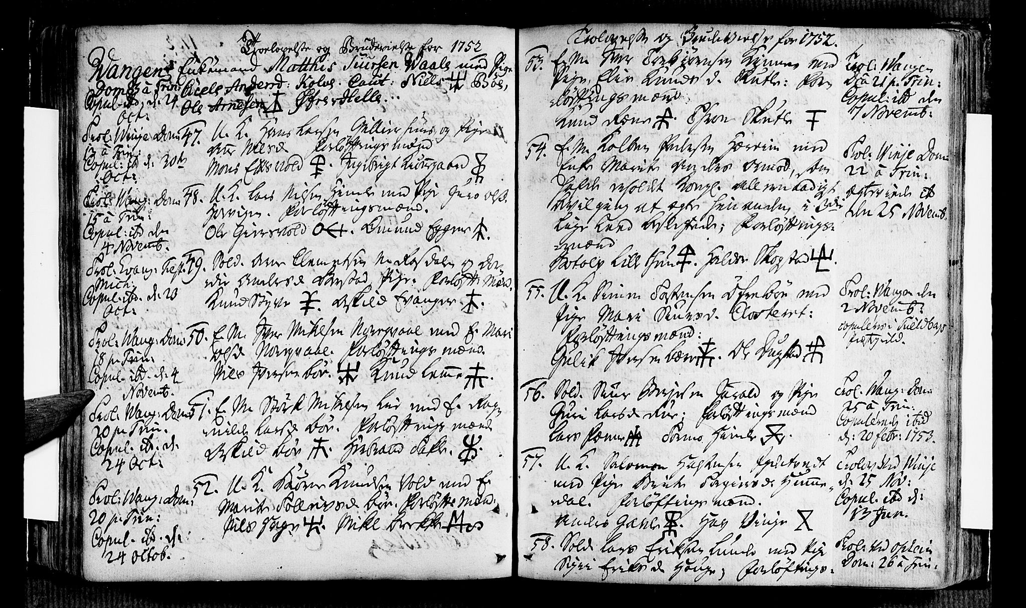 Voss sokneprestembete, AV/SAB-A-79001/H/Haa: Parish register (official) no. A 7, 1731-1773