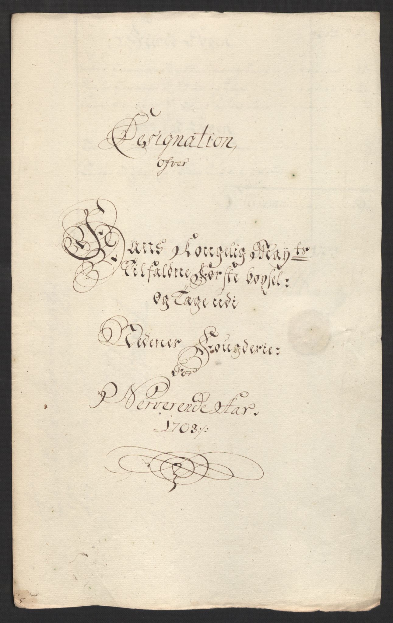 Rentekammeret inntil 1814, Reviderte regnskaper, Fogderegnskap, RA/EA-4092/R39/L2316: Fogderegnskap Nedenes, 1702-1703, p. 186