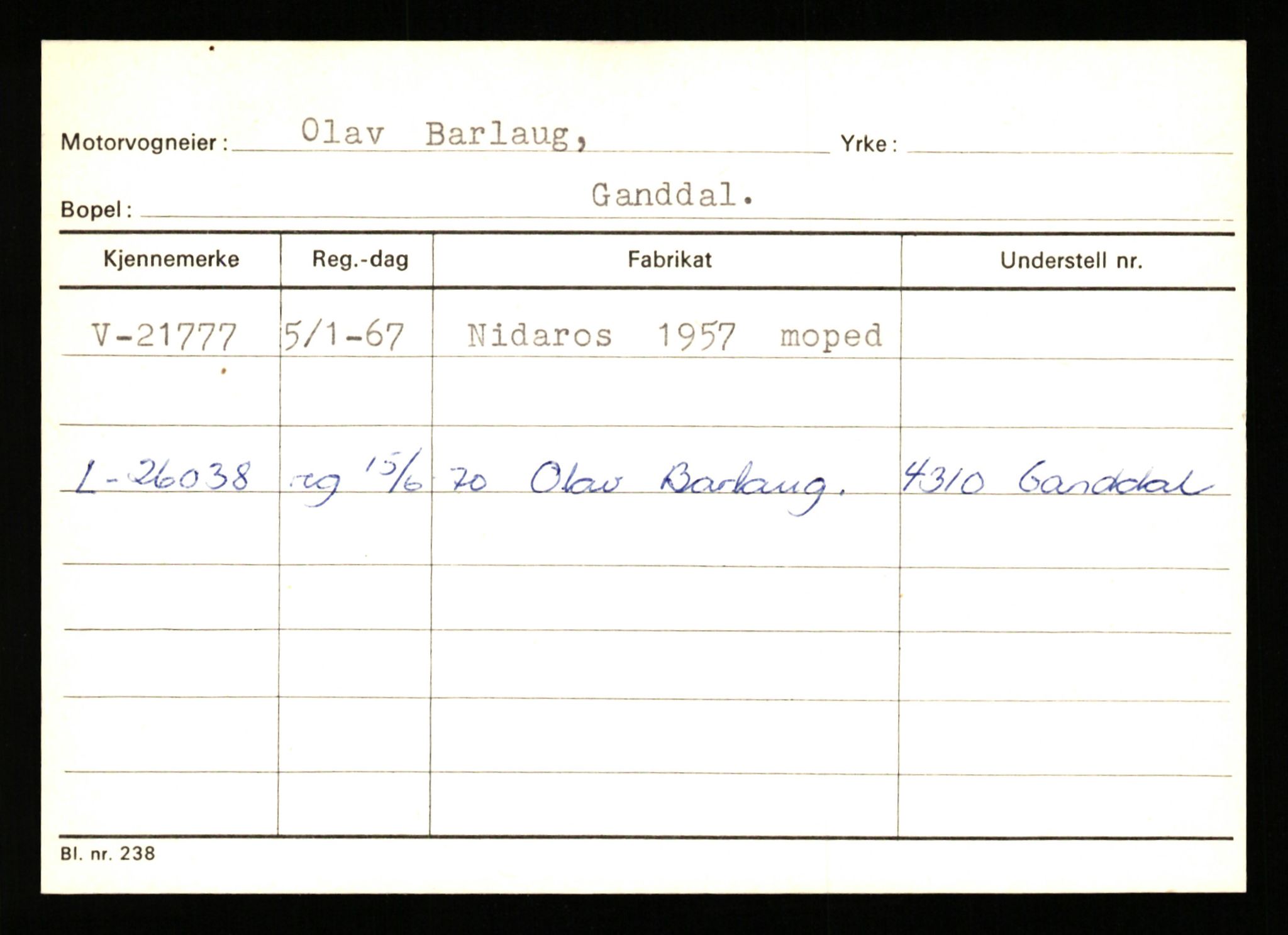 Stavanger trafikkstasjon, AV/SAST-A-101942/0/G/L0004: Registreringsnummer: 15497 - 22957, 1930-1971, p. 2789