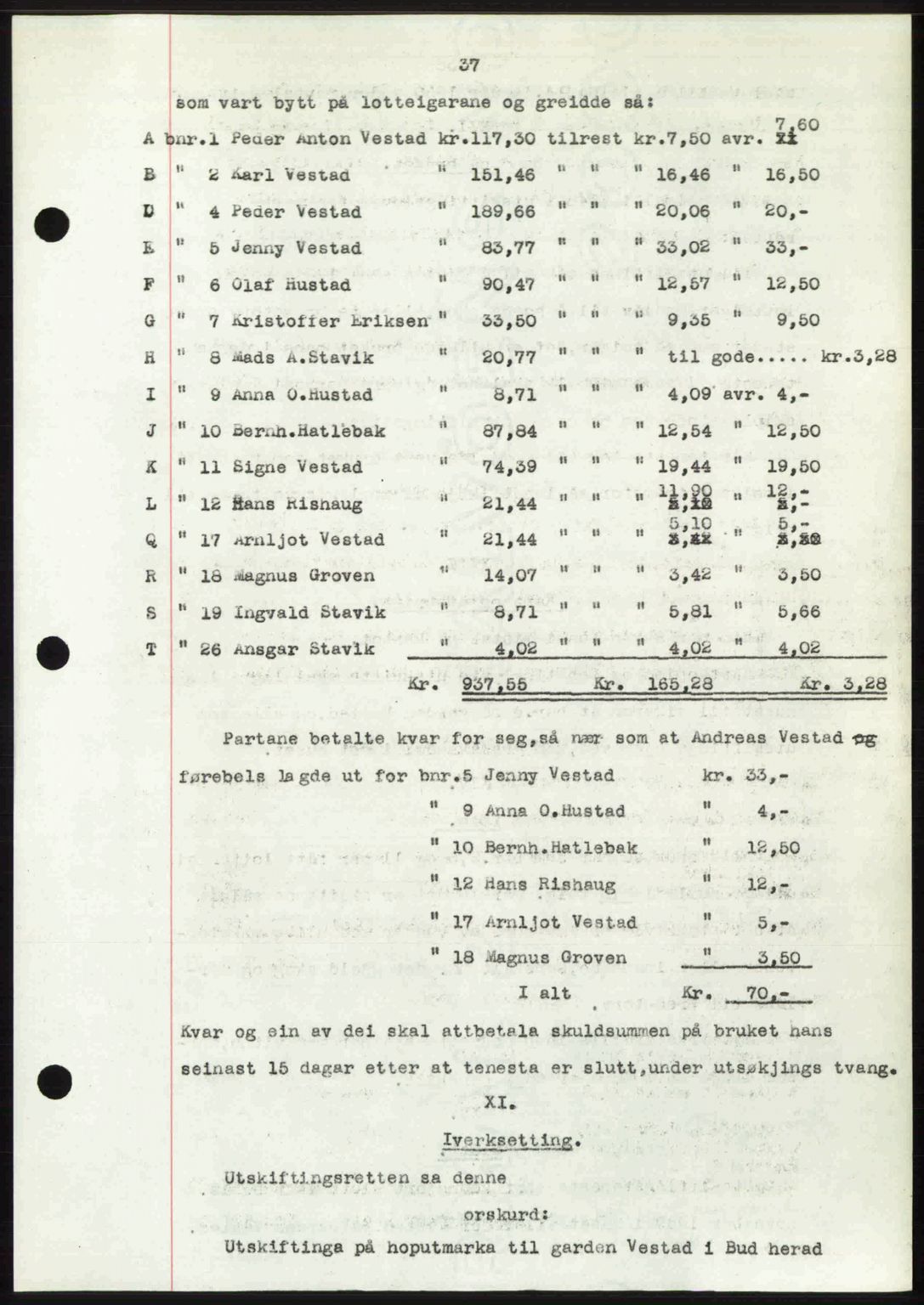 Romsdal sorenskriveri, AV/SAT-A-4149/1/2/2C: Mortgage book no. A32, 1950-1950, Diary no: : 673/1950