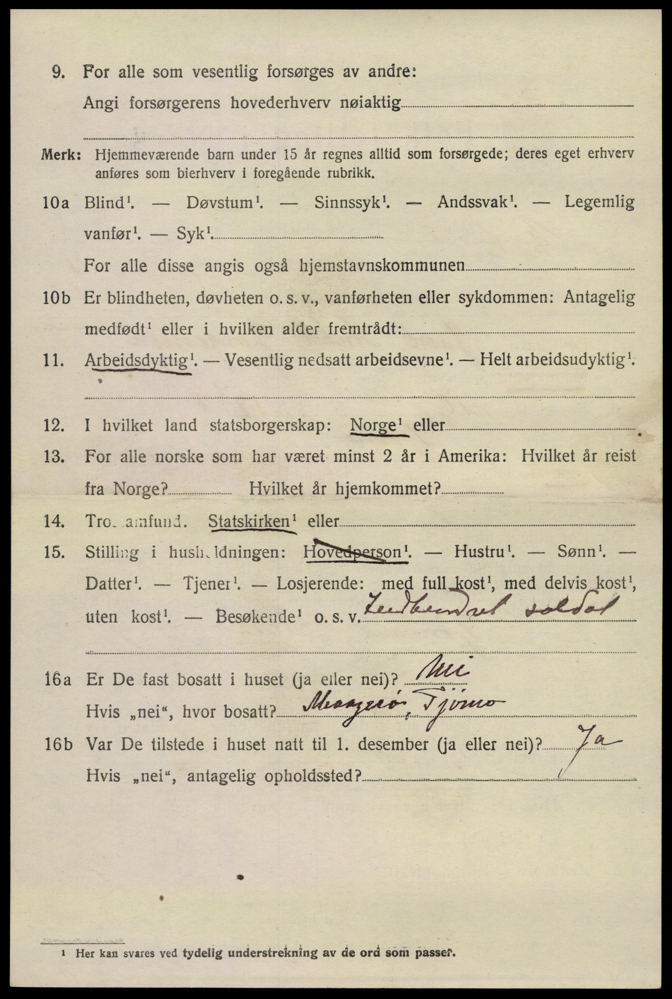 SAKO, 1920 census for Nøtterøy, 1920, p. 14716