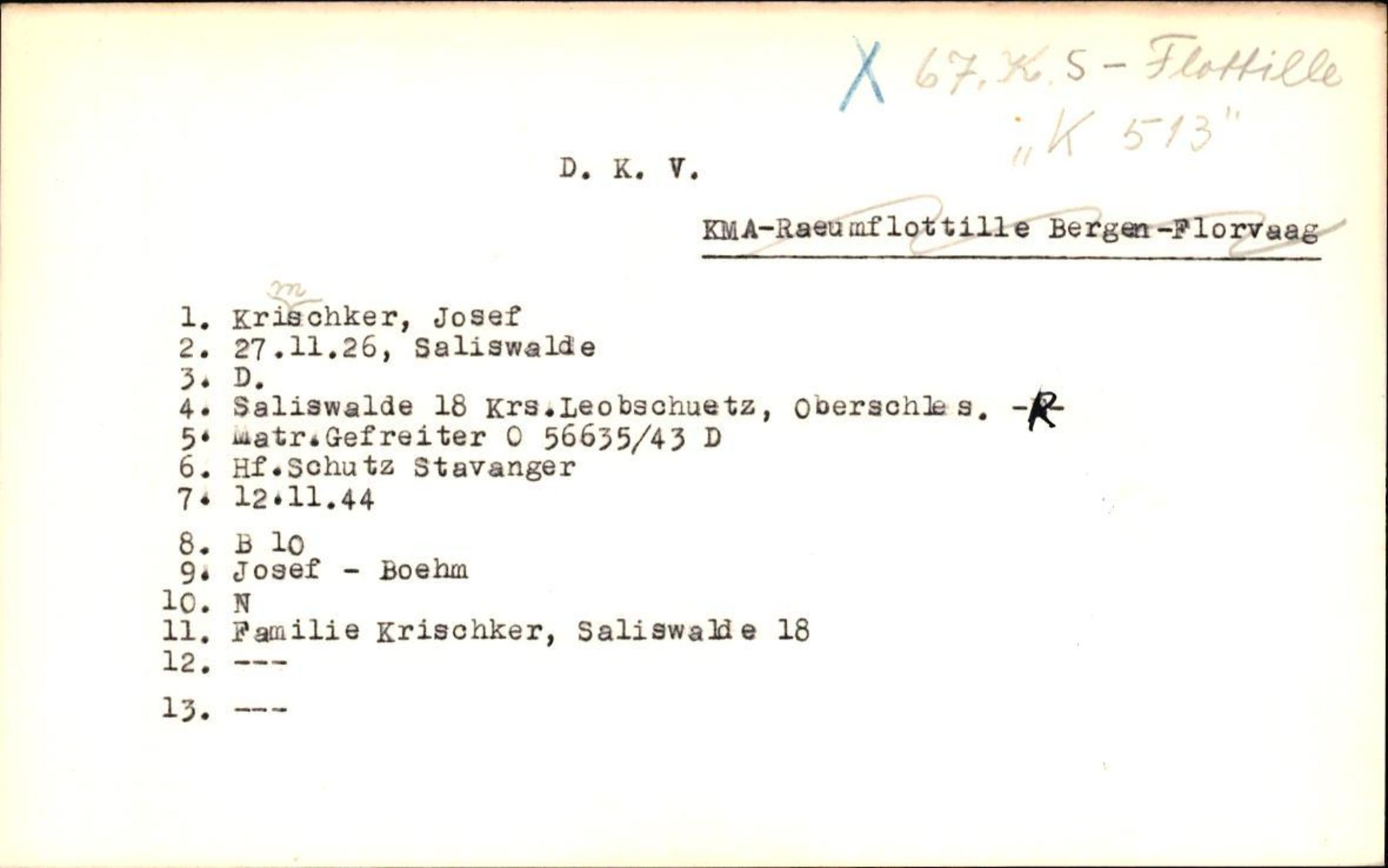 Hjemsendte tyskere , RA/RAFA-6487/D/Da/L0003: Krause- Pauletta, 1945-1947, p. 56