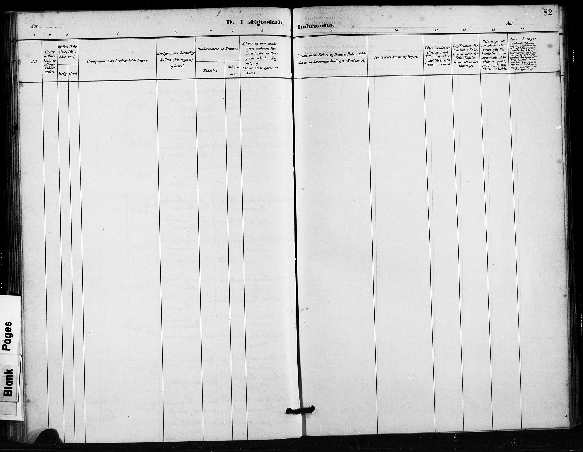 Håland sokneprestkontor, AV/SAST-A-101802/001/30BA/L0011: Parish register (official) no. A 10, 1883-1900, p. 82