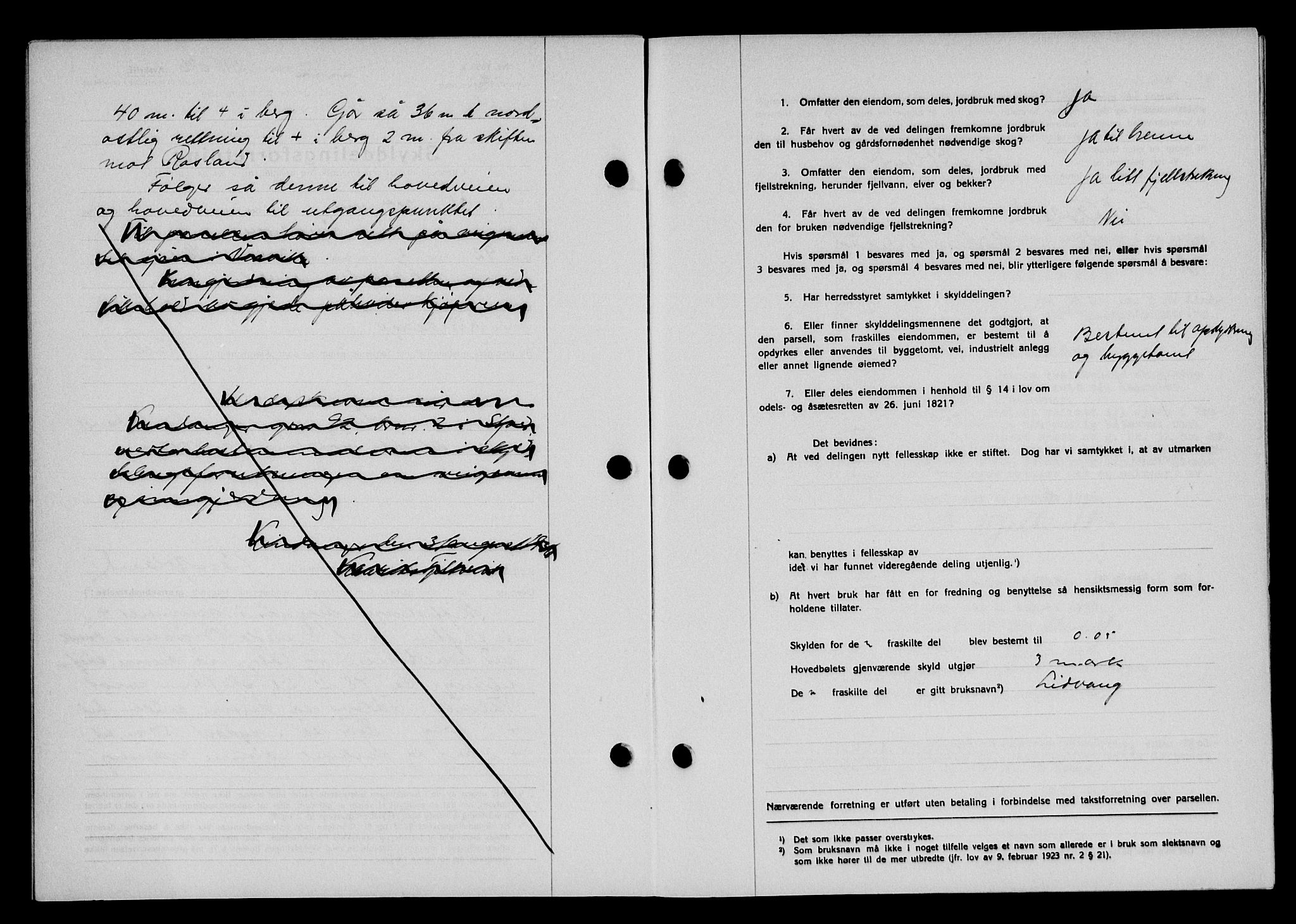 Karmsund sorenskriveri, SAST/A-100311/01/II/IIB/L0066: Mortgage book no. 47A, 1936-1936, Diary no: : 1410/1936