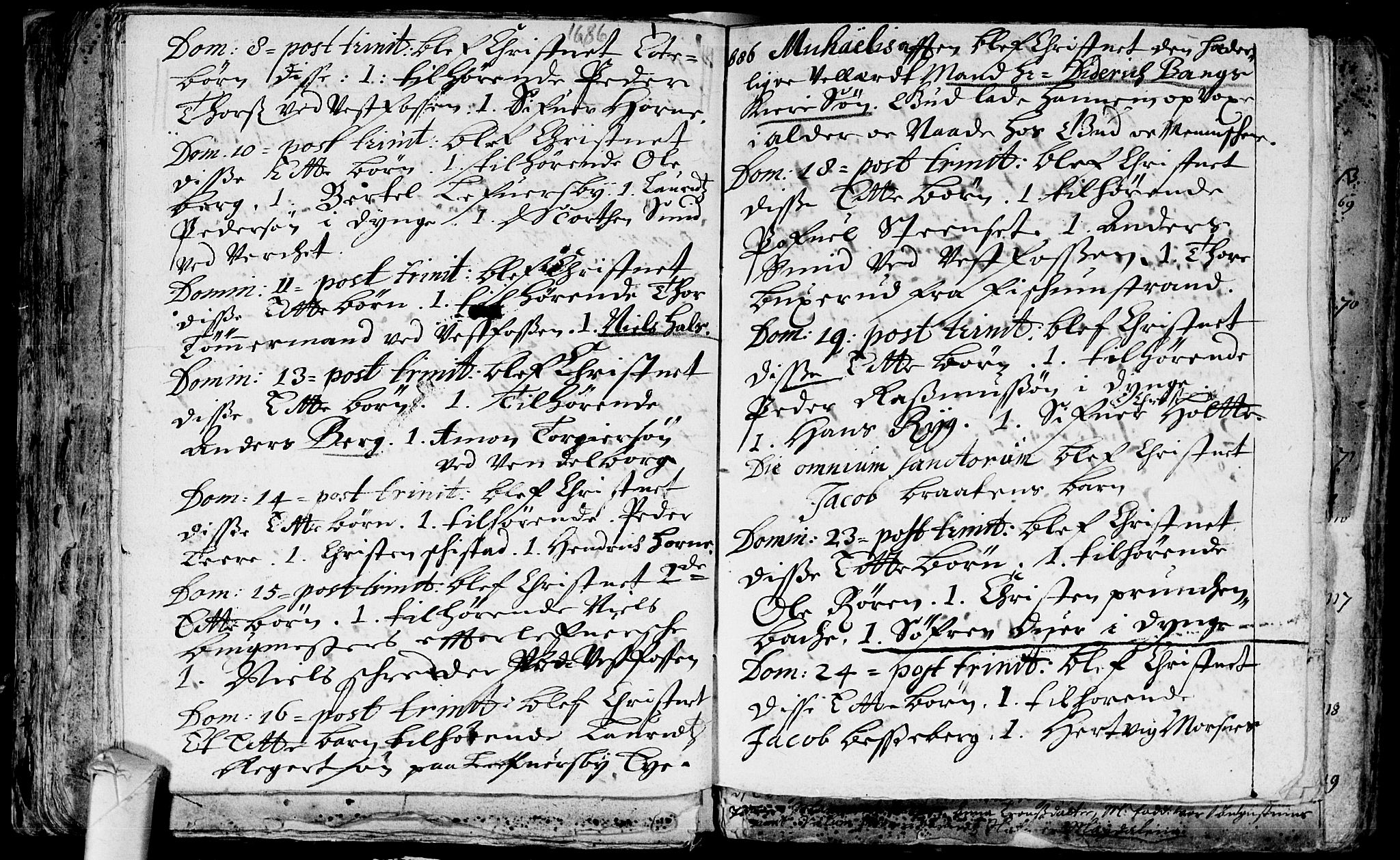 Eiker kirkebøker, AV/SAKO-A-4/F/Fa/L0001: Parish register (official) no. I 1 /1, 1683-1704