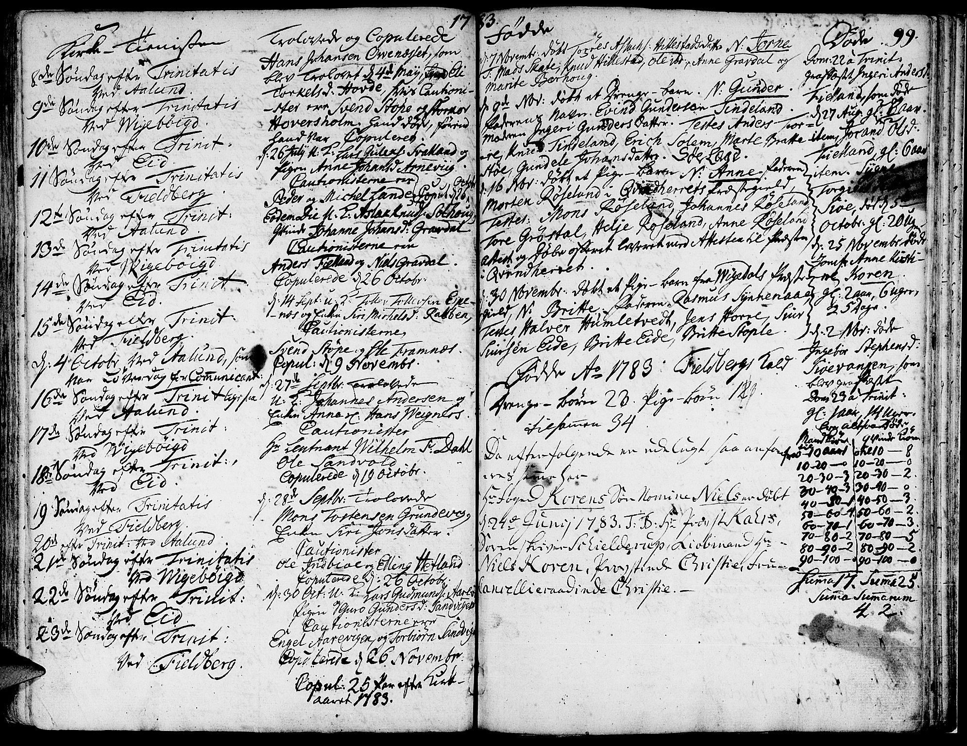 Fjelberg sokneprestembete, AV/SAB-A-75201/H/Haa: Parish register (official) no. A 2, 1760-1788, p. 99