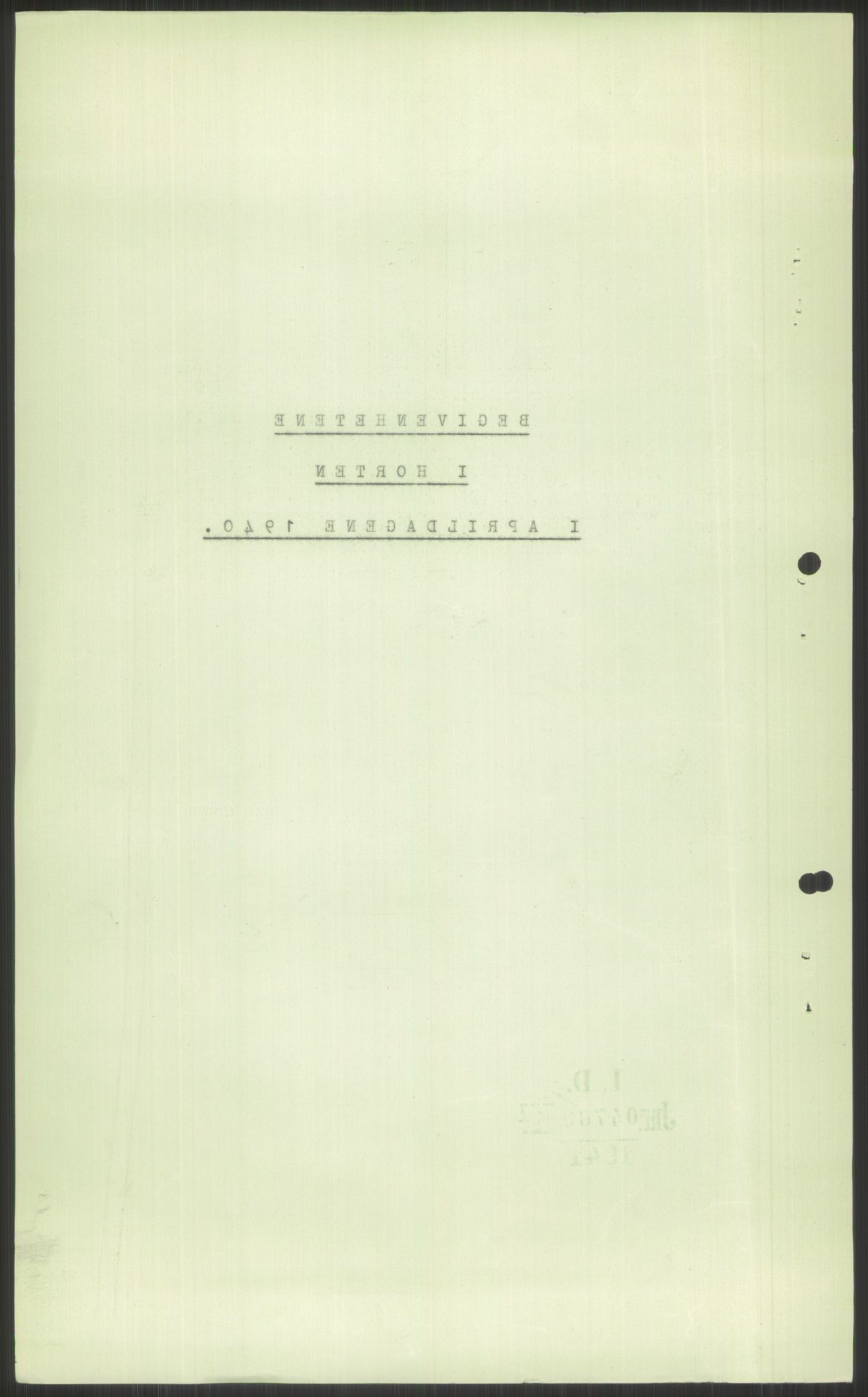 Forsvaret, Forsvarets krigshistoriske avdeling, AV/RA-RAFA-2017/Y/Ya/L0014: II-C-11-31 - Fylkesmenn.  Rapporter om krigsbegivenhetene 1940., 1940, p. 545