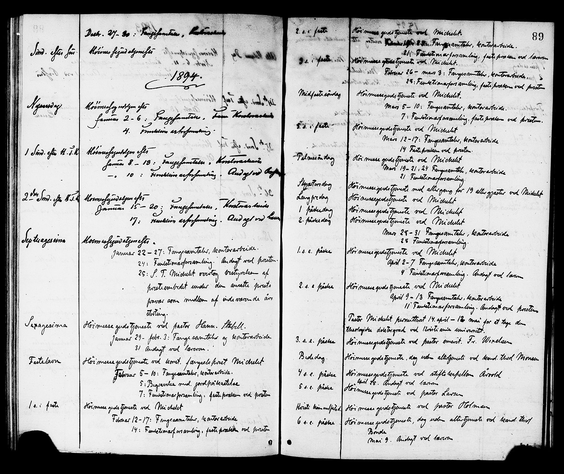 Ministerialprotokoller, klokkerbøker og fødselsregistre - Sør-Trøndelag, SAT/A-1456/624/L0482: Parish register (official) no. 624A03, 1870-1918, p. 89