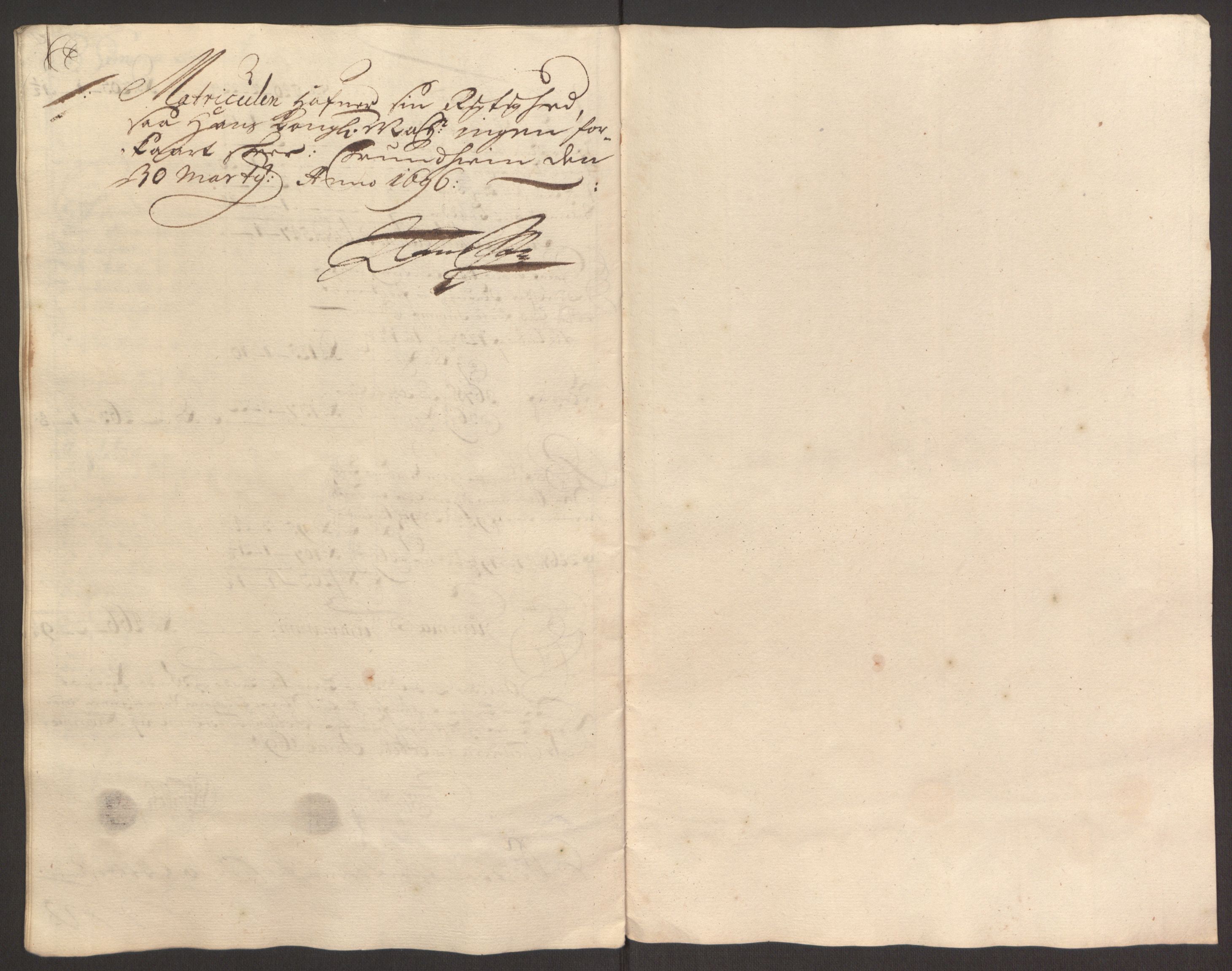 Rentekammeret inntil 1814, Reviderte regnskaper, Fogderegnskap, RA/EA-4092/R64/L4424: Fogderegnskap Namdal, 1692-1695, p. 477