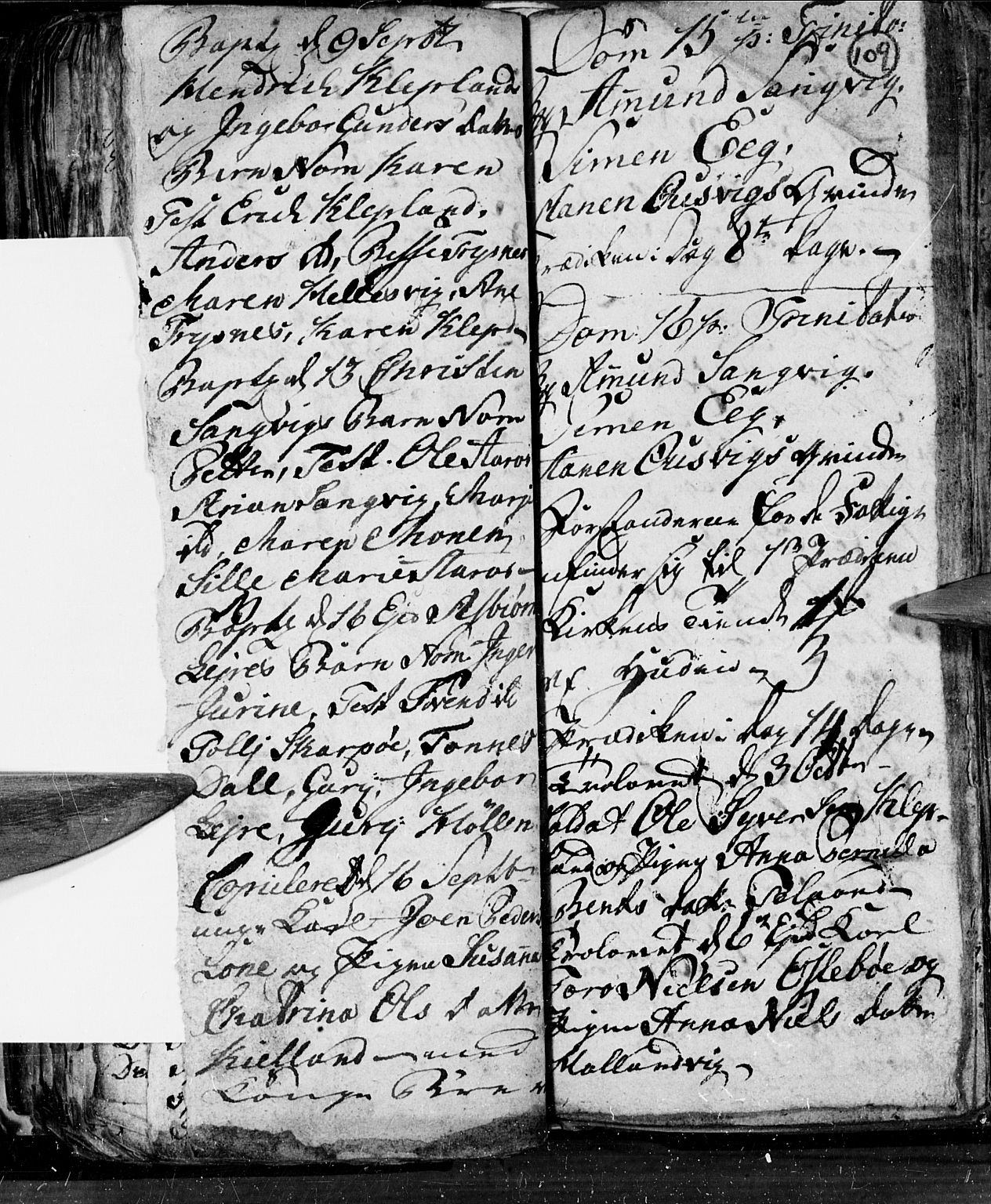 Søgne sokneprestkontor, SAK/1111-0037/F/Fb/Fbb/L0001: Parish register (copy) no. B 1, 1779-1802, p. 109