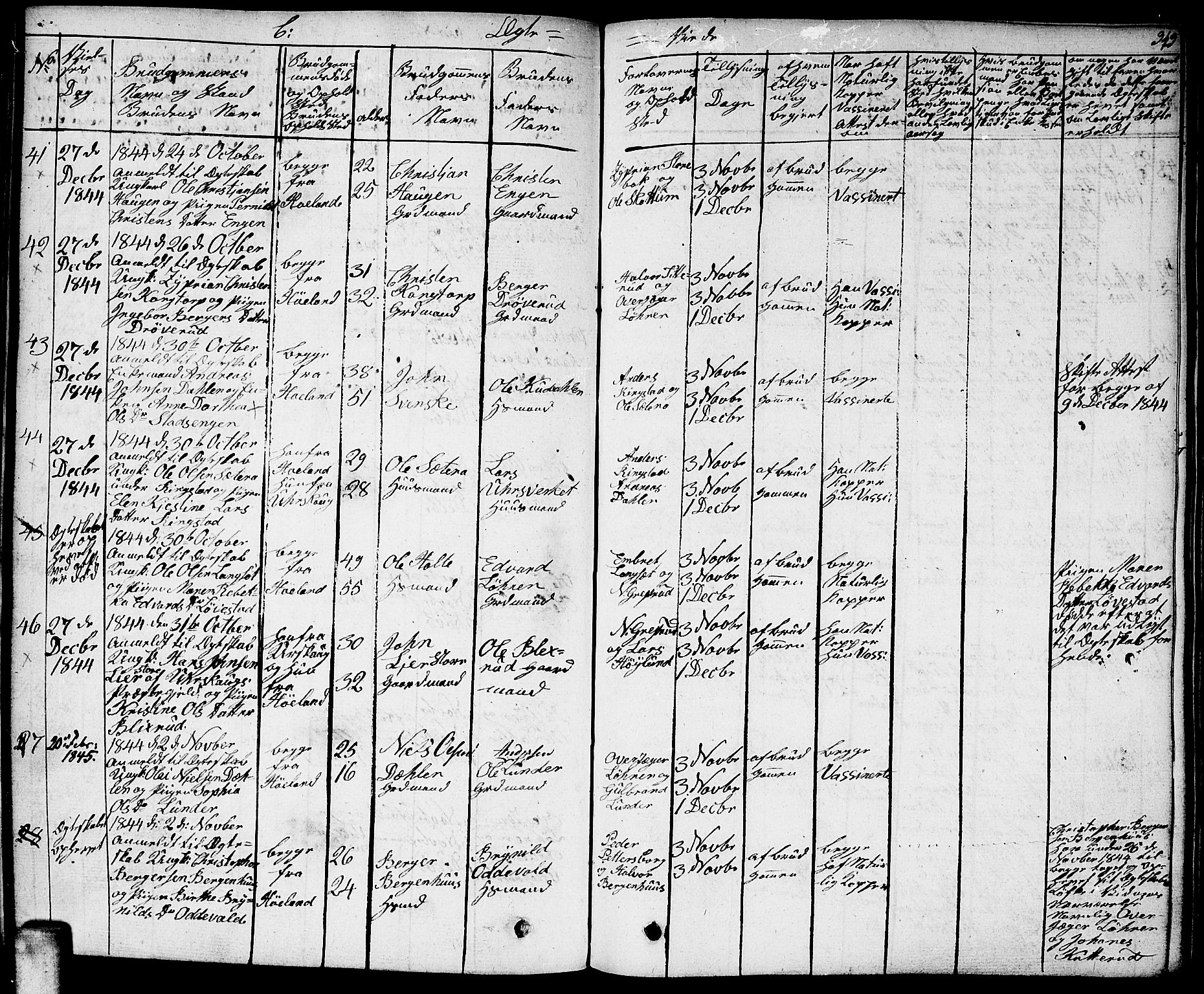 Høland prestekontor Kirkebøker, SAO/A-10346a/F/Fa/L0008: Parish register (official) no. I 8, 1827-1845, p. 343