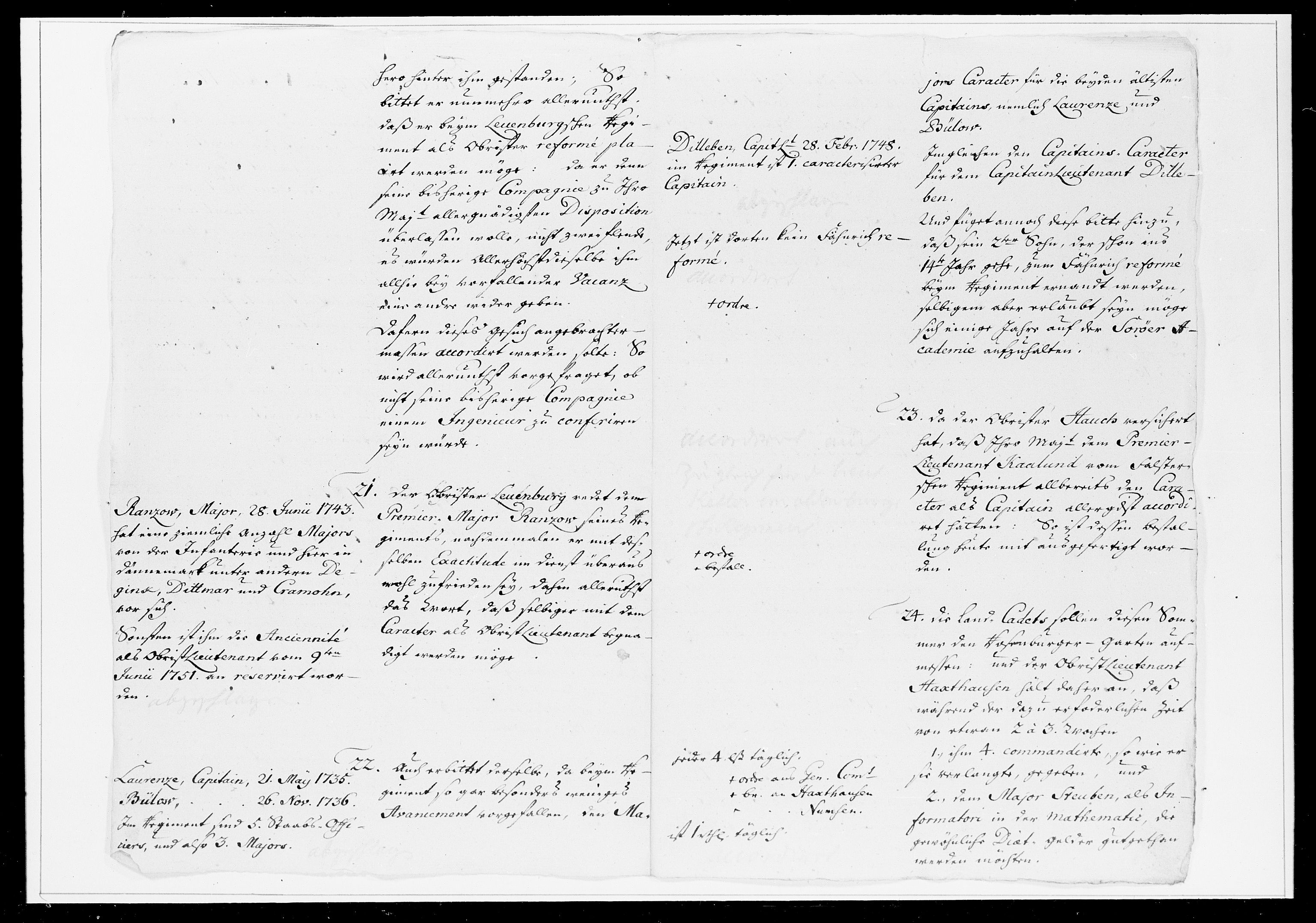 Krigskollegiet, Krigskancelliet, DRA/A-0006/-/1241-1247: Refererede sager, 1753, p. 210