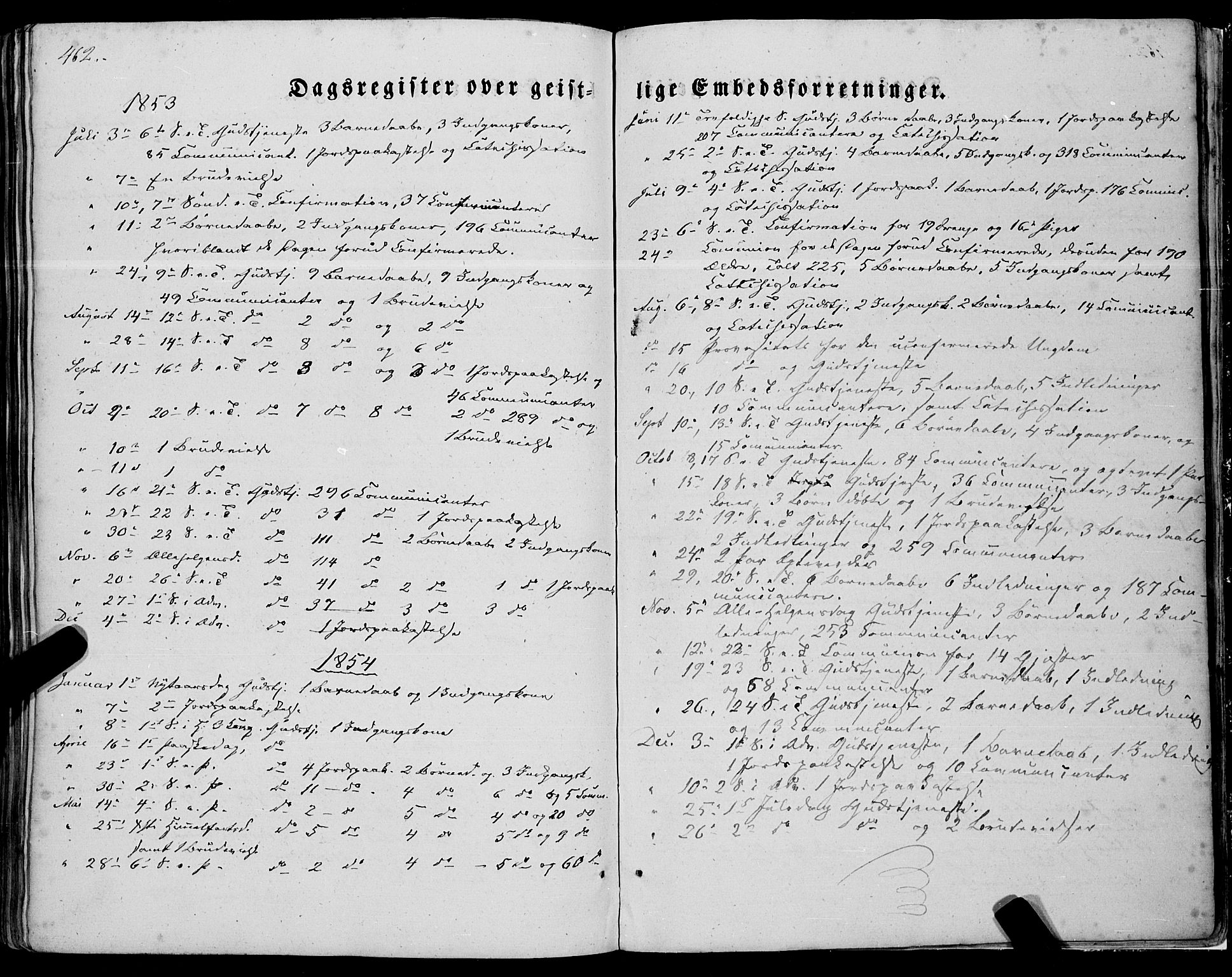 Ministerialprotokoller, klokkerbøker og fødselsregistre - Nordland, AV/SAT-A-1459/805/L0097: Parish register (official) no. 805A04, 1837-1861, p. 462