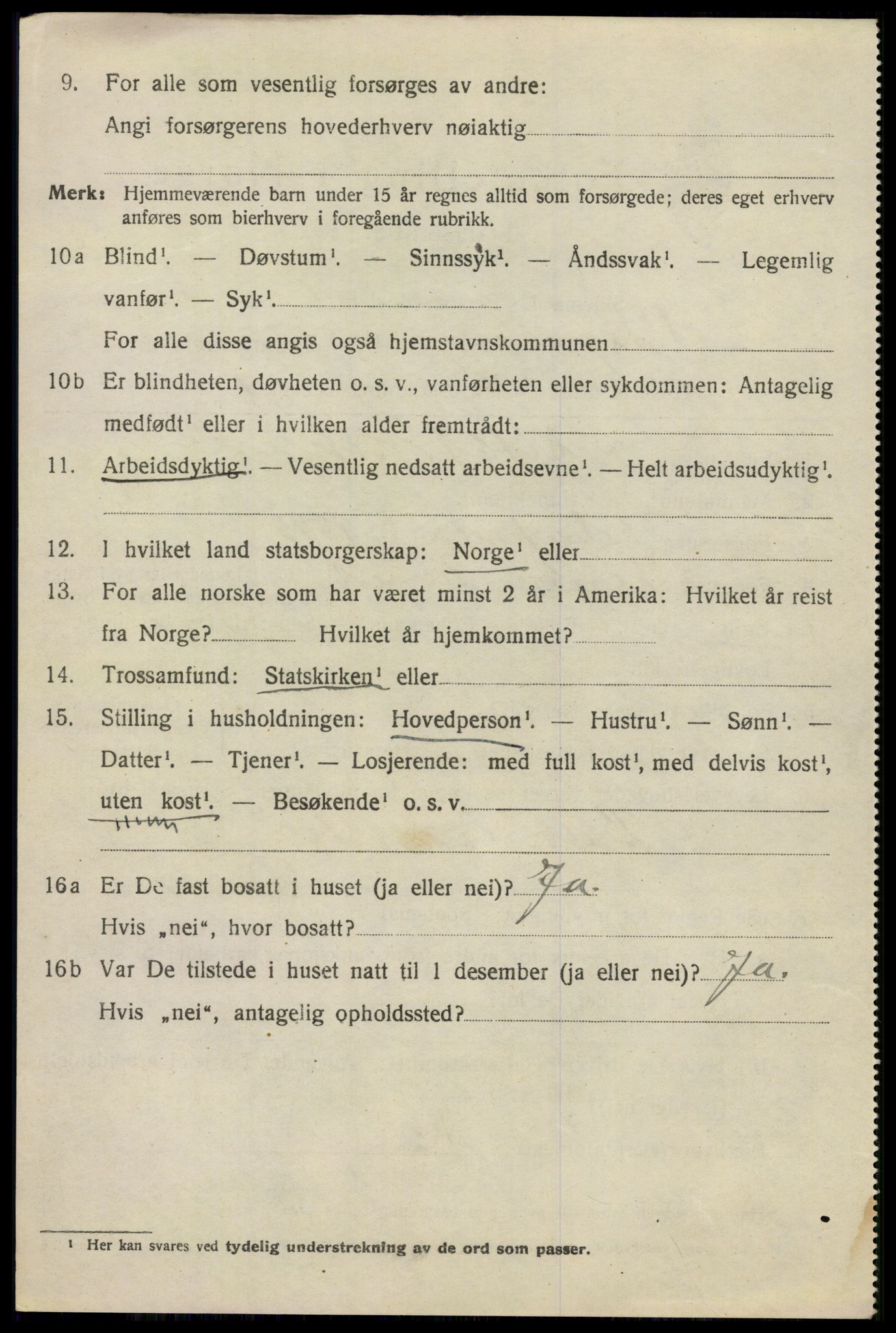 SAO, 1920 census for Sarpsborg, 1920, p. 16551