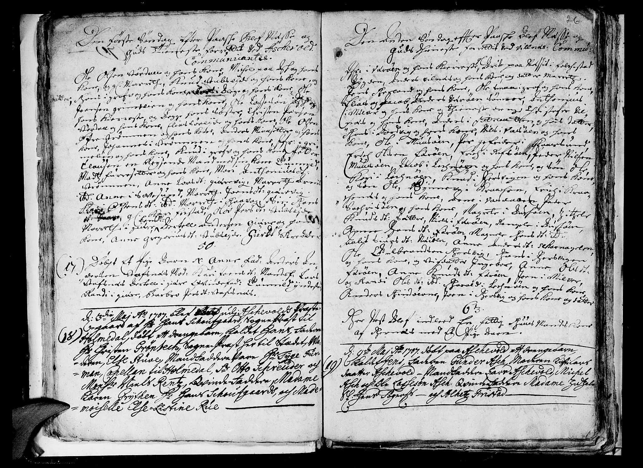 Askvoll sokneprestembete, SAB/A-79501/H/Haa/Haaa/L0001: Parish register (official) no. A 1, 1706-1711, p. 26