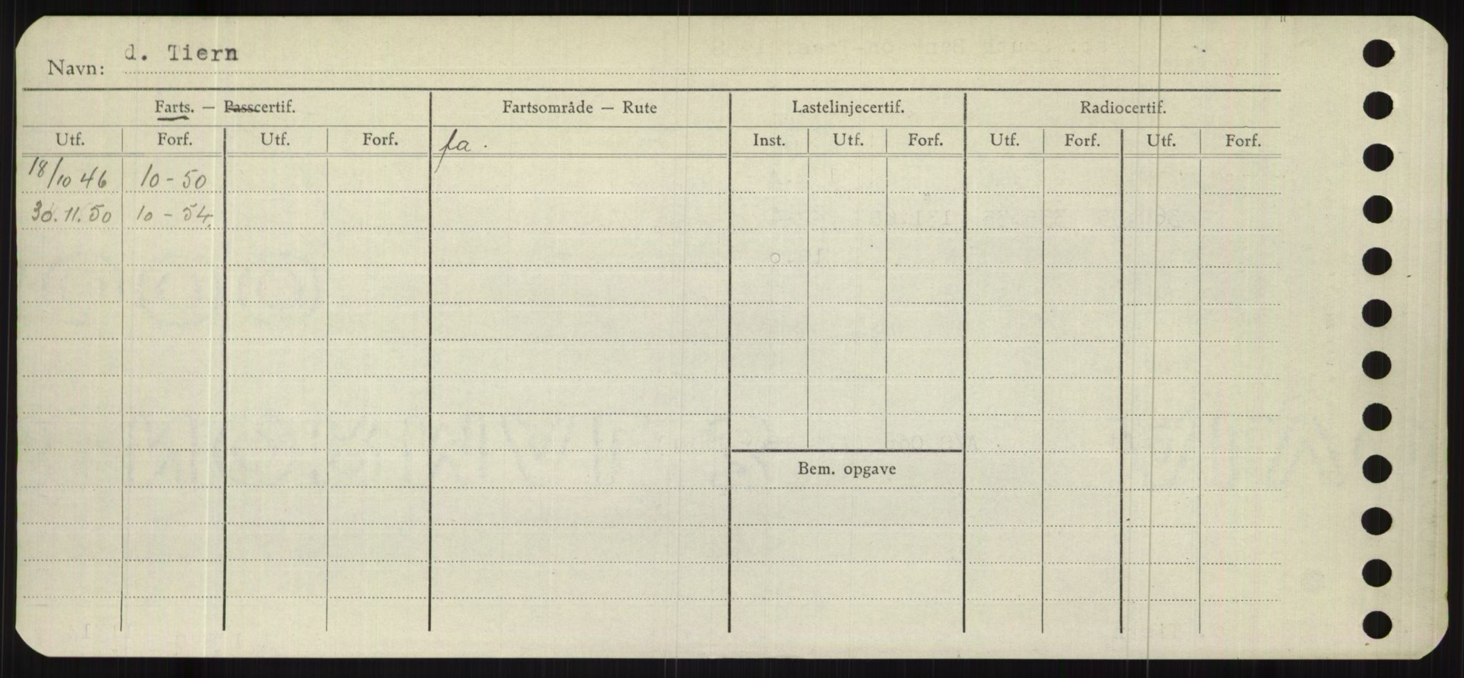 Sjøfartsdirektoratet med forløpere, Skipsmålingen, RA/S-1627/H/Hb/L0005: Fartøy, T-Å, p. 164