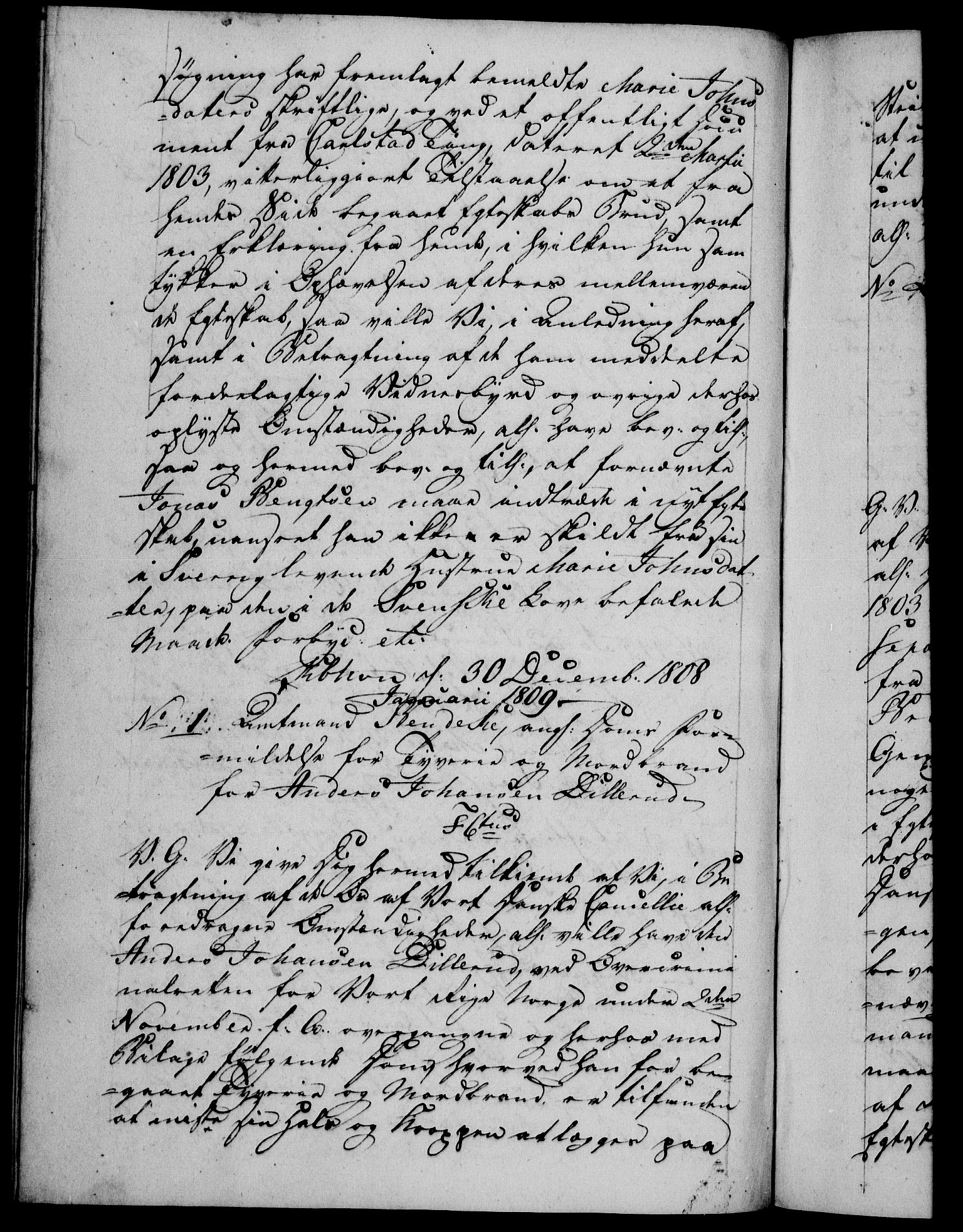 Danske Kanselli 1800-1814, RA/EA-3024/H/Hf/Hfb/Hfba/L0004: Registranter, 1808-1810, p. 120b
