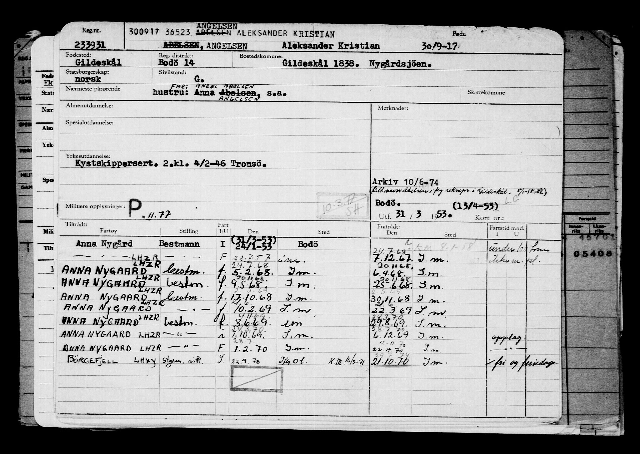 Direktoratet for sjømenn, AV/RA-S-3545/G/Gb/L0152: Hovedkort, 1917, p. 215