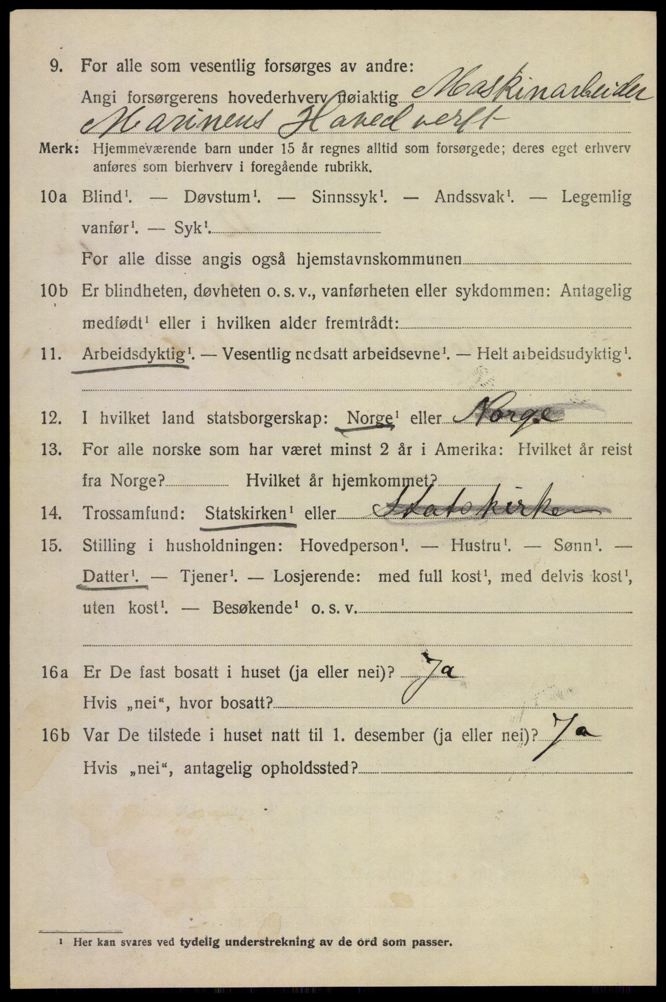 SAKO, 1920 census for Borre, 1920, p. 1431