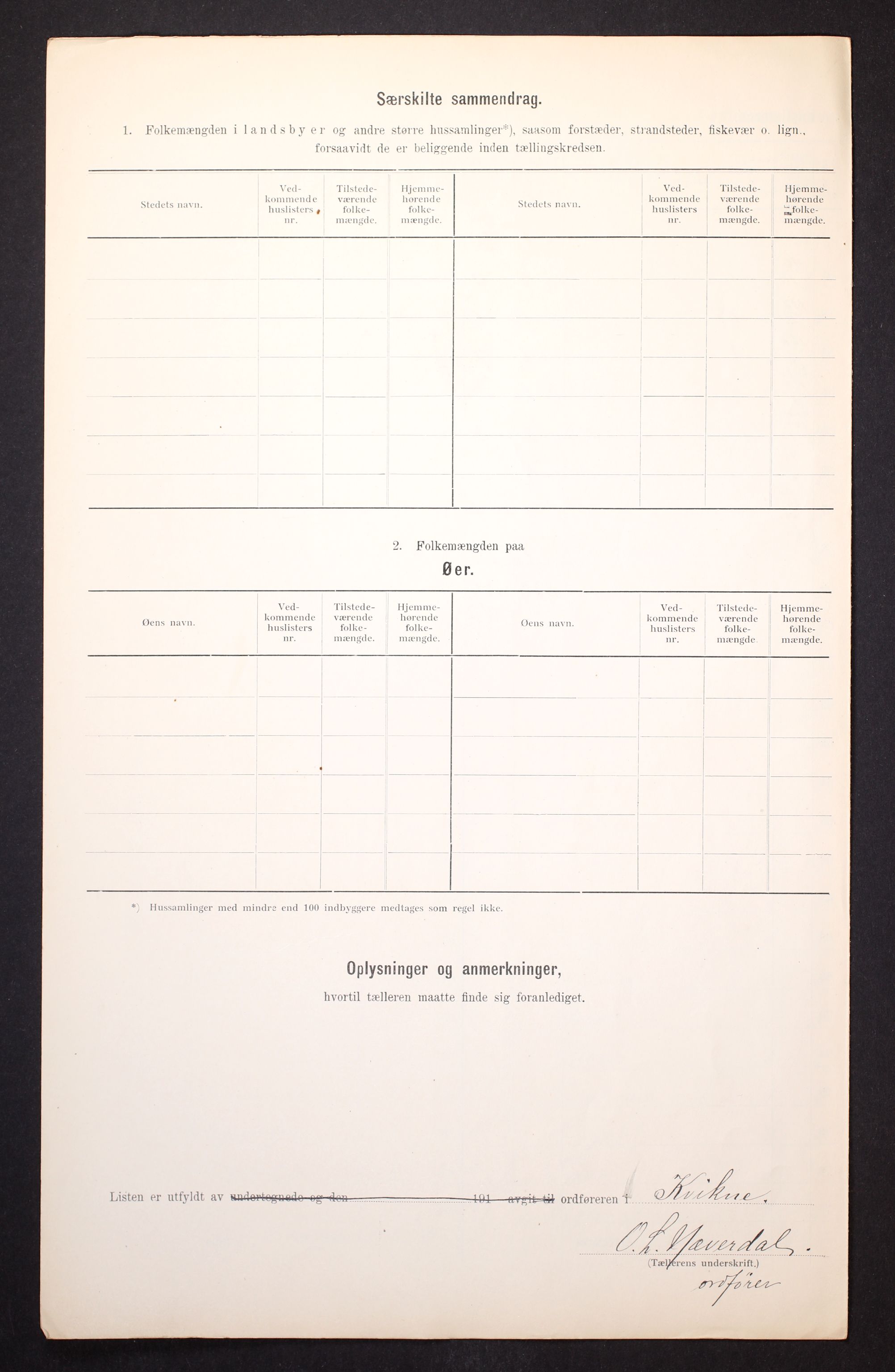 RA, 1910 census for Kvikne, 1910, p. 18