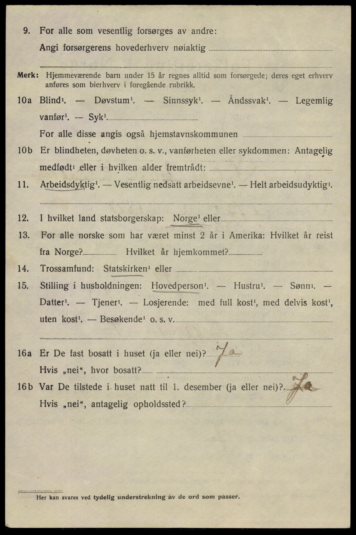 SAO, 1920 census for Fredrikstad, 1920, p. 18528