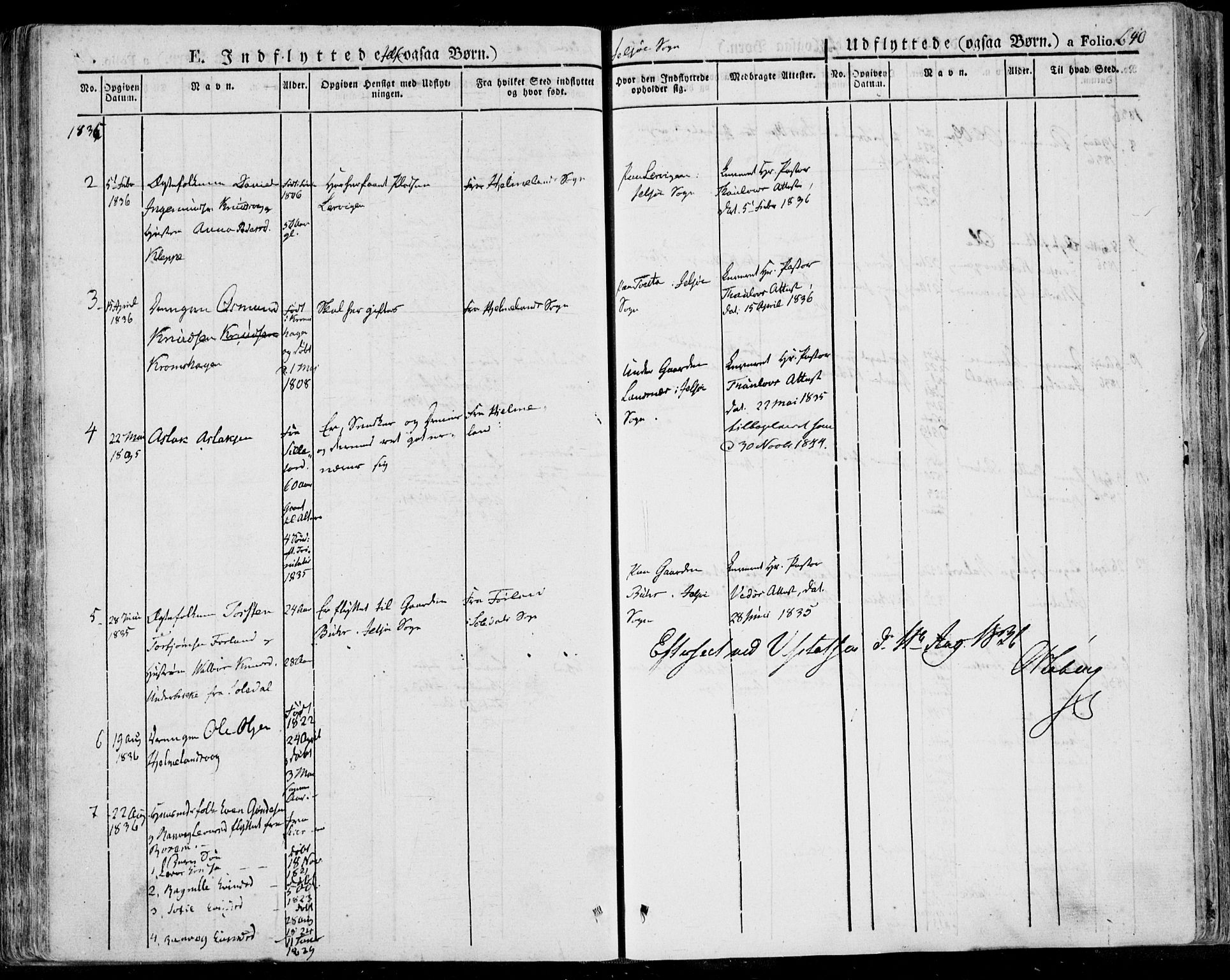 Jelsa sokneprestkontor, AV/SAST-A-101842/01/IV: Parish register (official) no. A 6.2, 1828-1853, p. 640