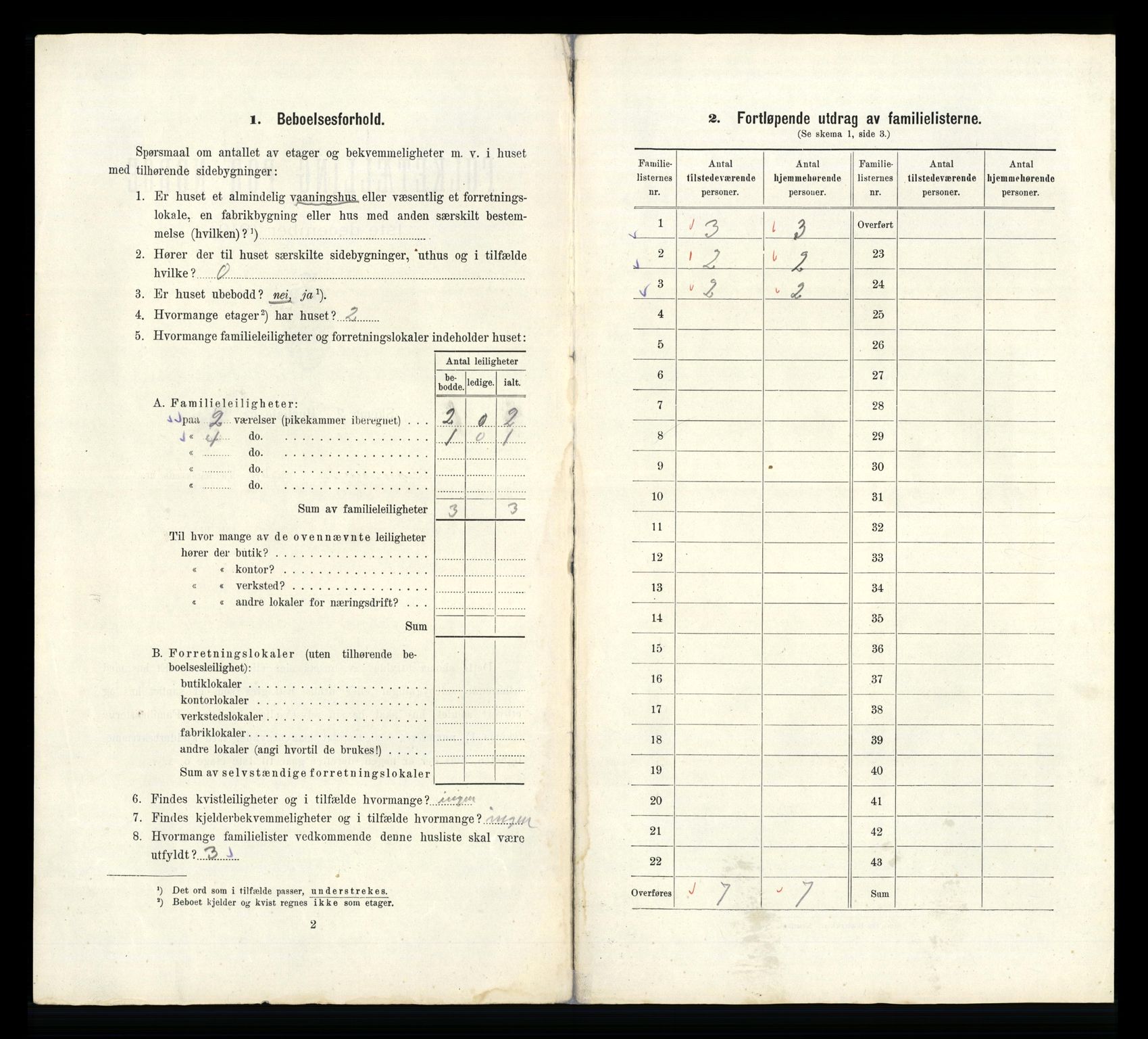 RA, 1910 census for Kristiansund, 1910, p. 4664