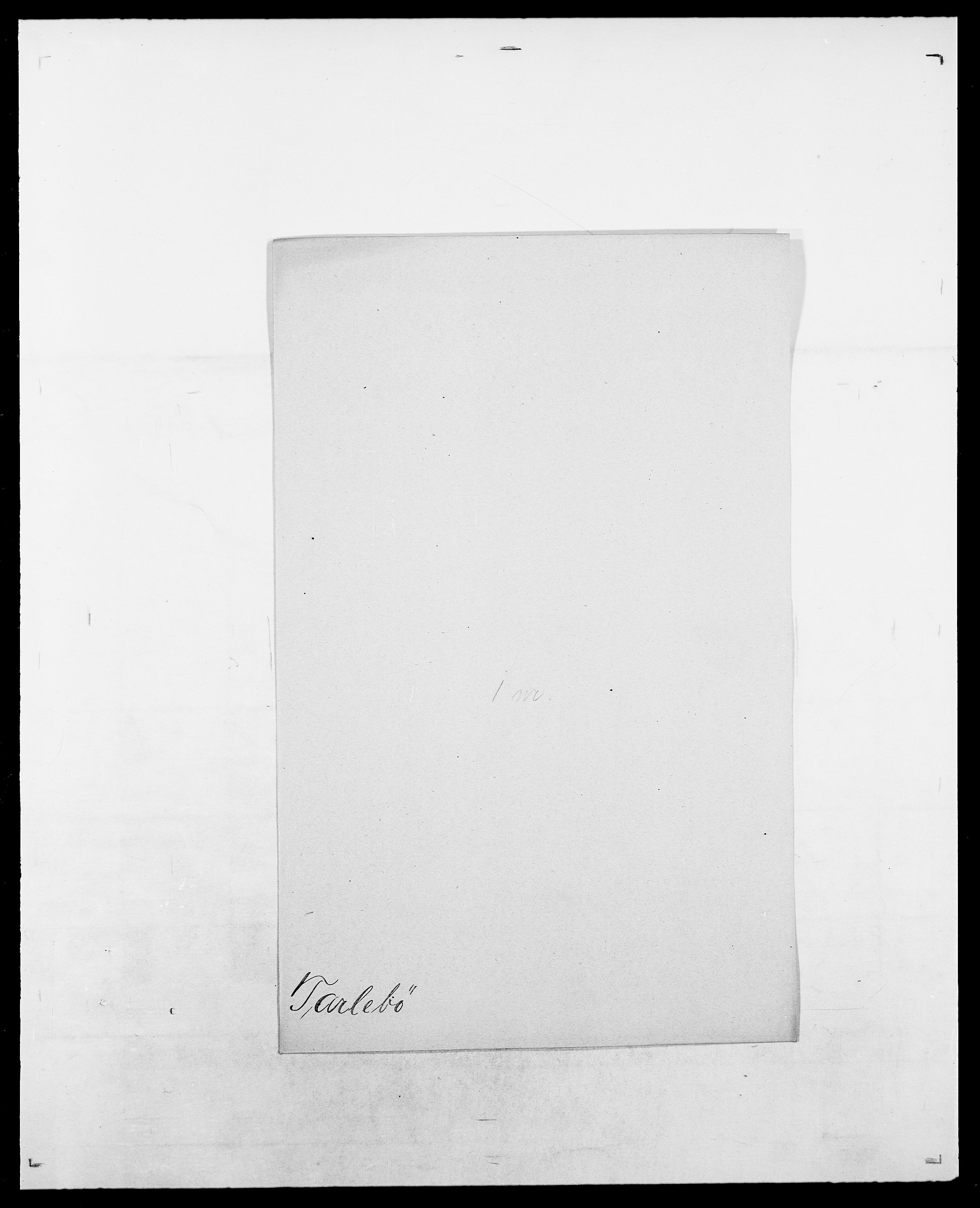 Delgobe, Charles Antoine - samling, SAO/PAO-0038/D/Da/L0038: Svanenskjold - Thornsohn, p. 340