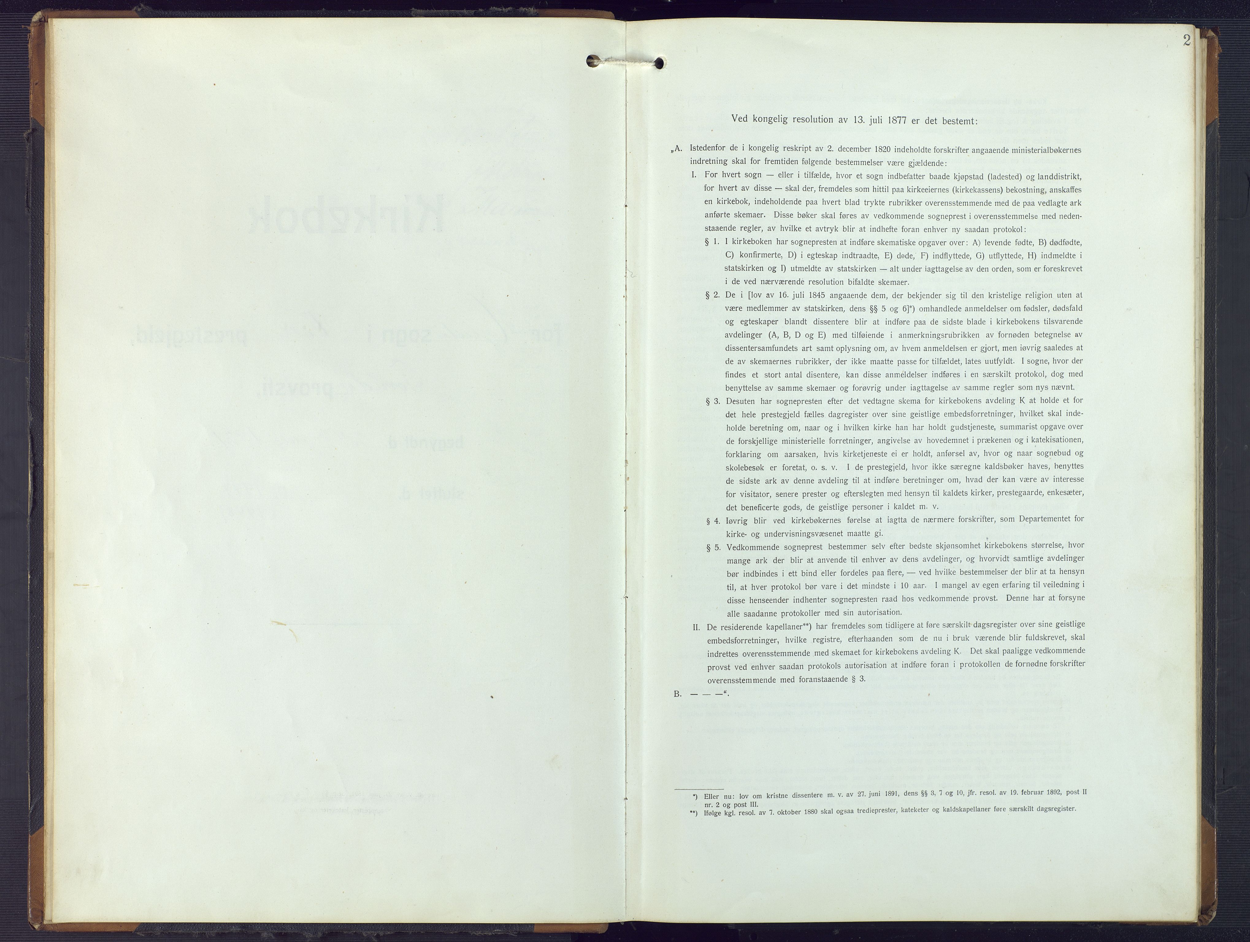 Valle sokneprestkontor, SAK/1111-0044/F/Fb/Fbb/L0003: Parish register (copy) no. B 3, 1921-1948, p. 2