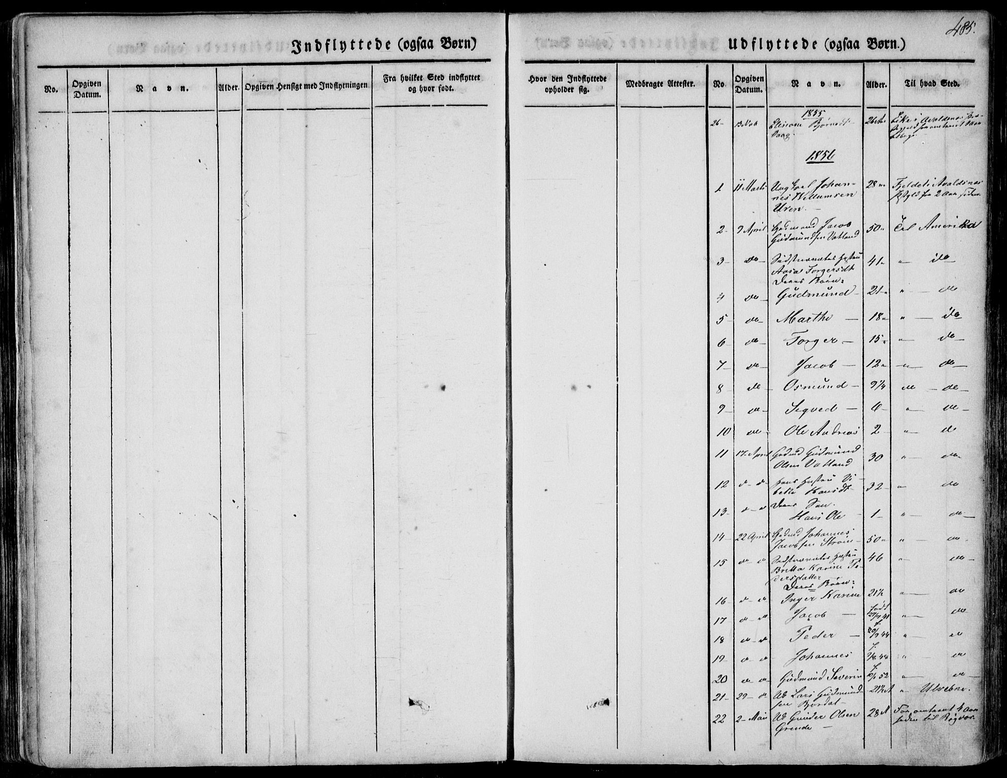 Skjold sokneprestkontor, SAST/A-101847/H/Ha/Haa/L0006: Parish register (official) no. A 6.2, 1835-1858, p. 485