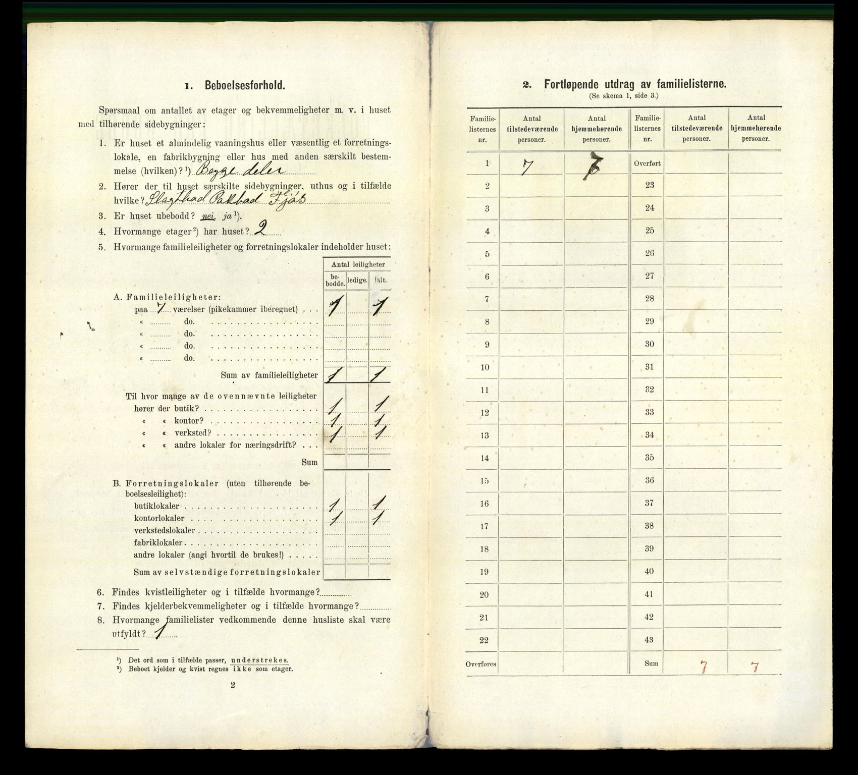 RA, 1910 census for Steinkjer, 1910, p. 297