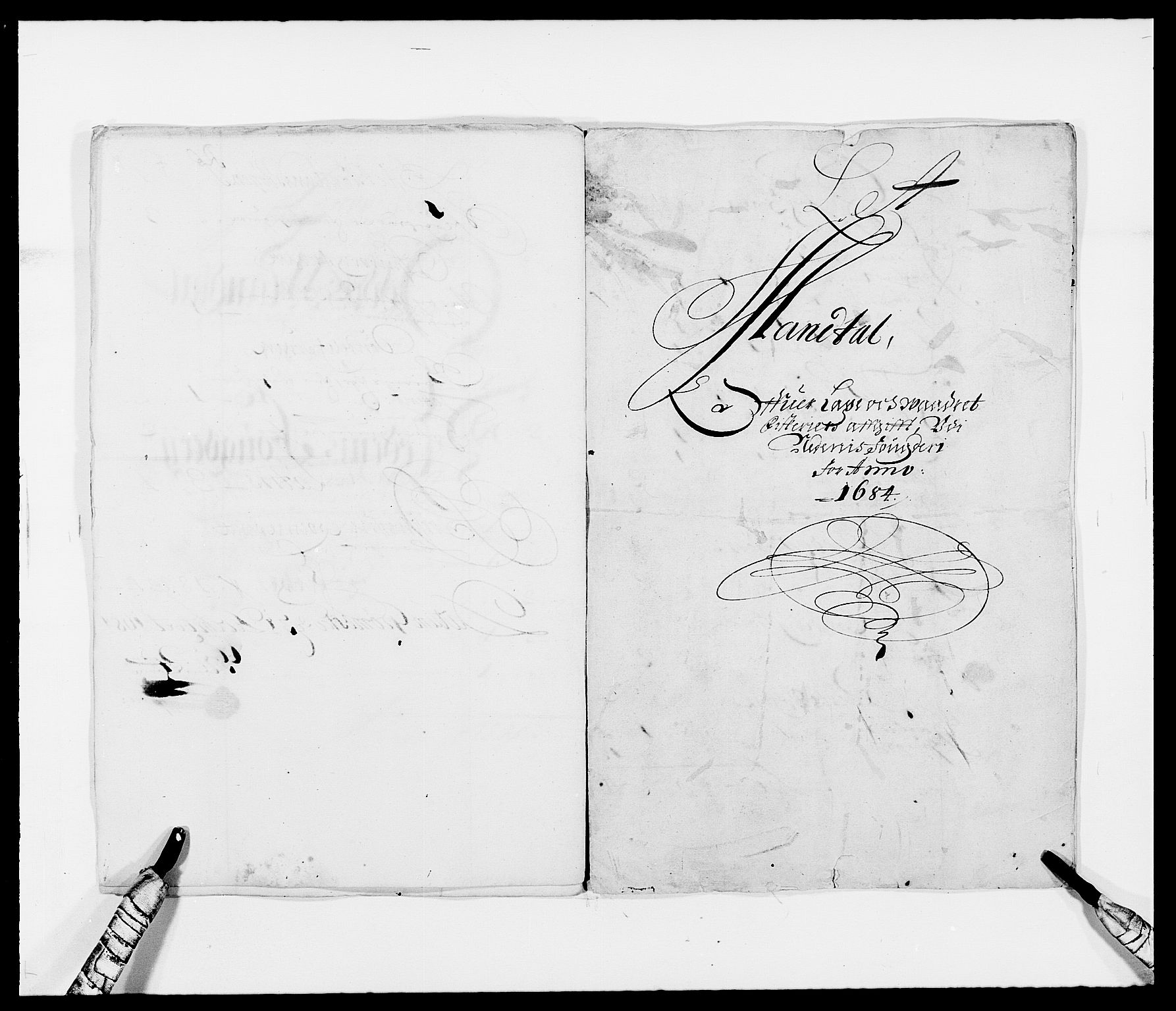 Rentekammeret inntil 1814, Reviderte regnskaper, Fogderegnskap, RA/EA-4092/R39/L2308: Fogderegnskap Nedenes, 1684-1689, p. 4