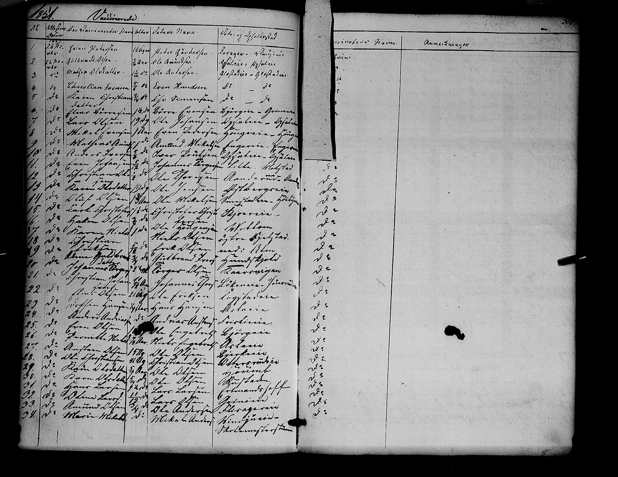 Ringsaker prestekontor, AV/SAH-PREST-014/K/Ka/L0009: Parish register (official) no. 9, 1850-1860