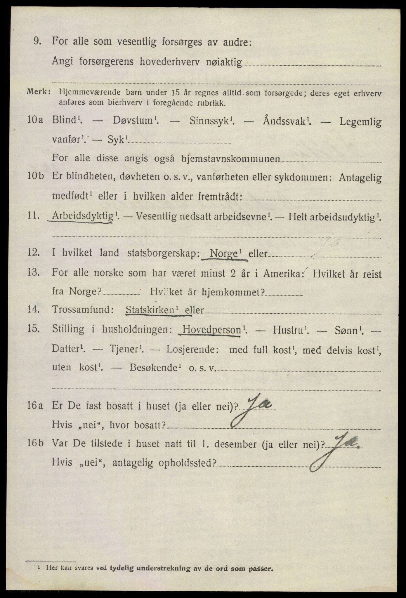 SAKO, 1920 census for Skåtøy, 1920, p. 4643