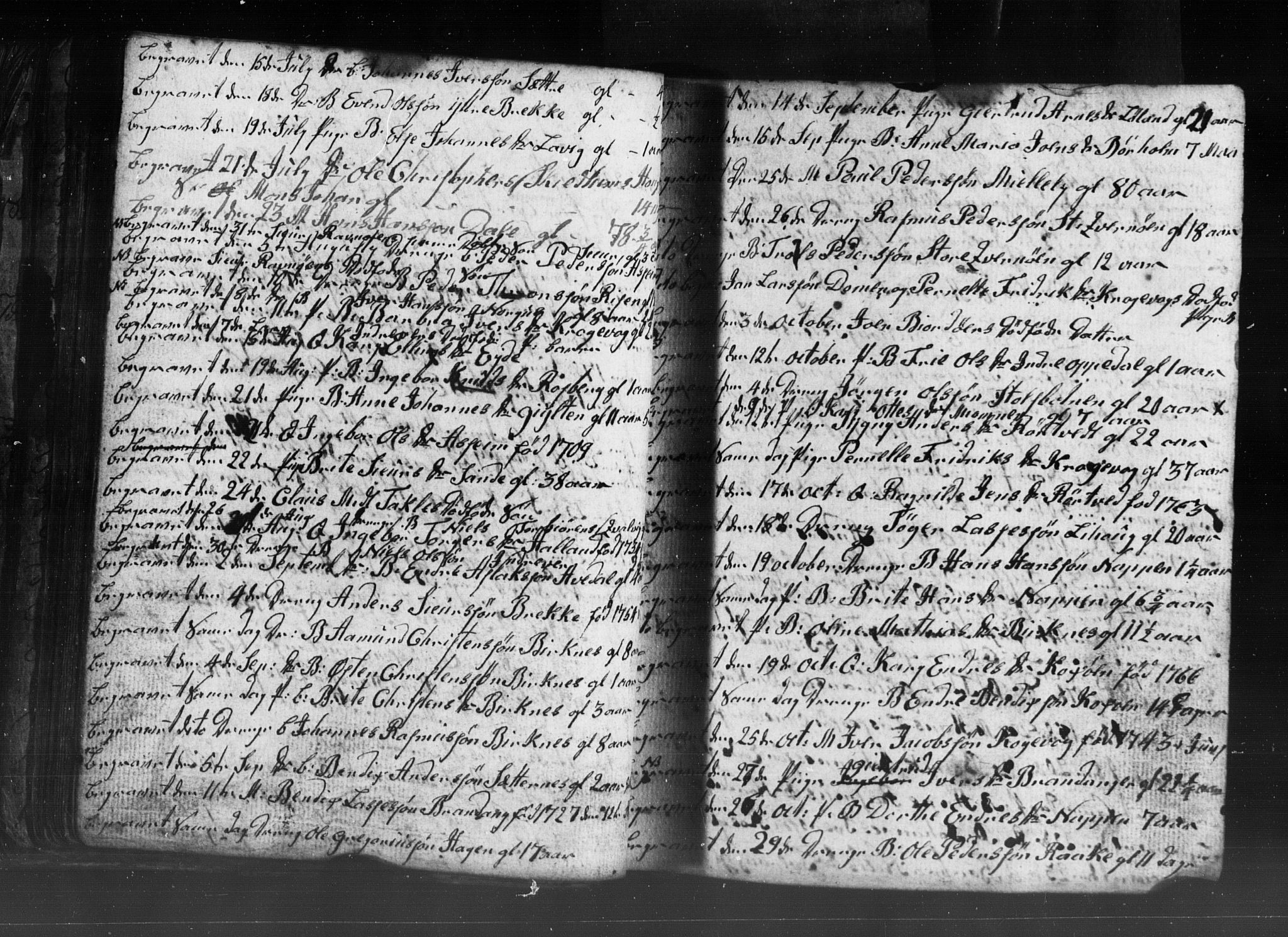 Gulen sokneprestembete, AV/SAB-A-80201/H/Hab: Parish register (copy) no. A 2, 1791-1814