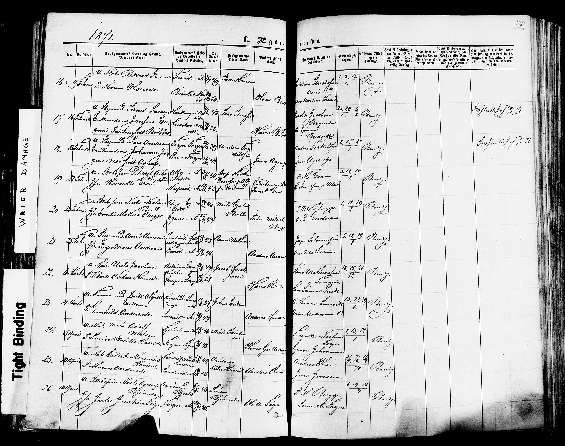 Nøtterøy kirkebøker, AV/SAKO-A-354/F/Fa/L0007: Parish register (official) no. I 7, 1865-1877, p. 289