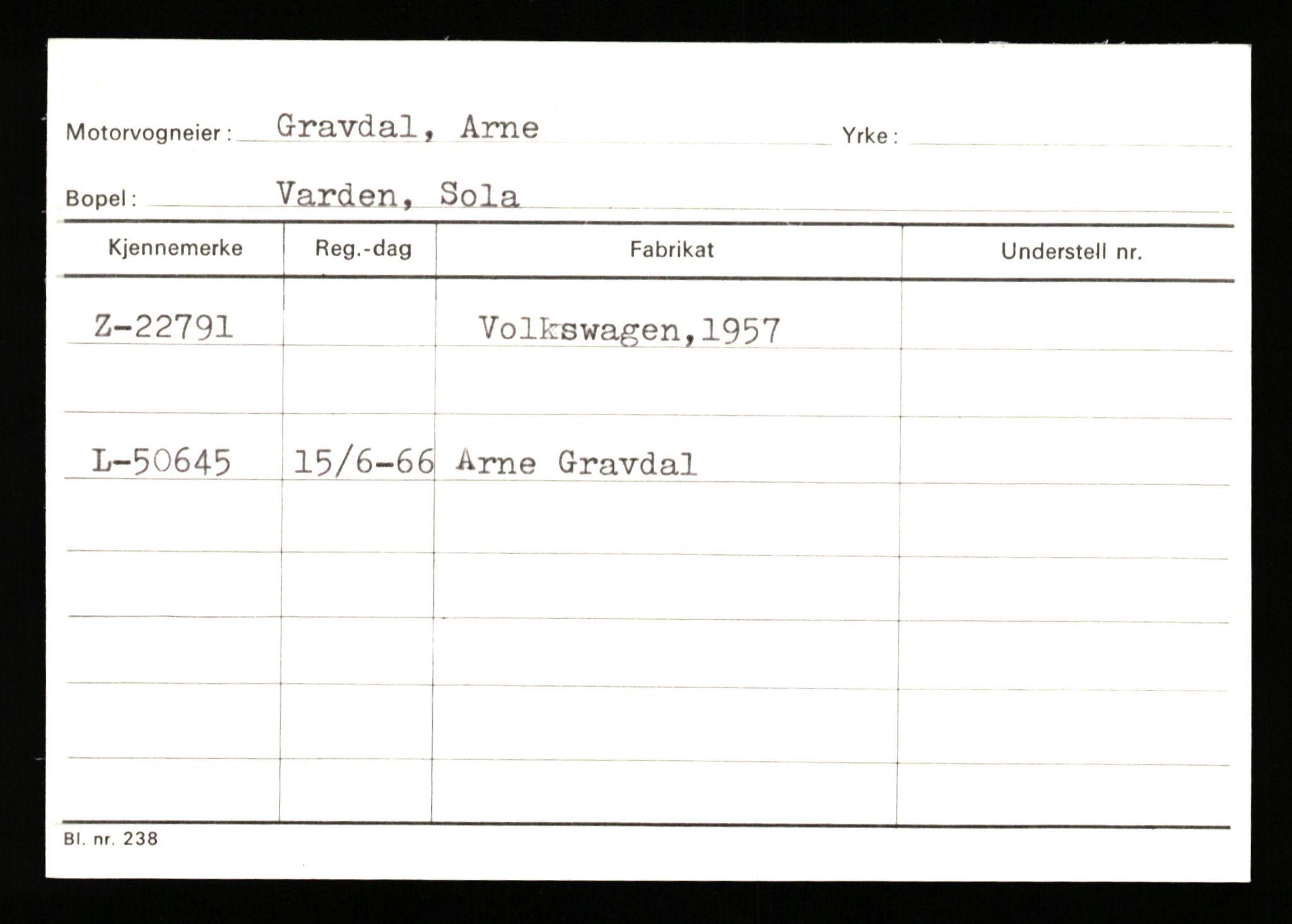 Stavanger trafikkstasjon, AV/SAST-A-101942/0/G/L0004: Registreringsnummer: 15497 - 22957, 1930-1971, p. 3119