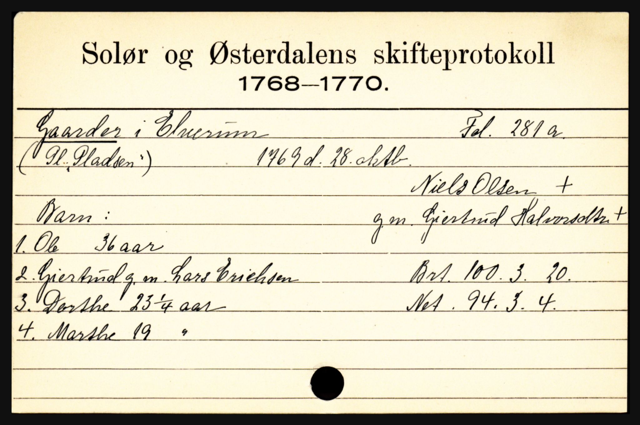 Solør og Østerdalen sorenskriveri, AV/SAH-TING-024/J, 1716-1774, p. 1833