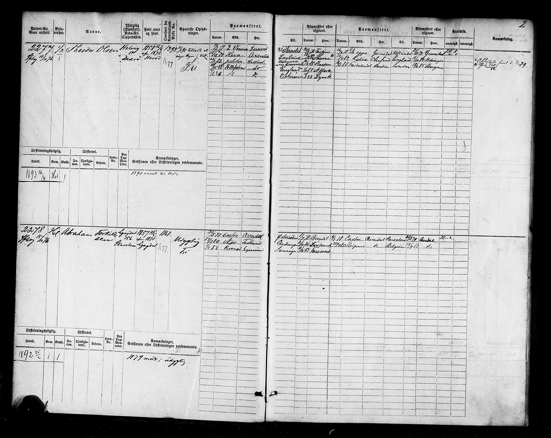 Farsund mønstringskrets, AV/SAK-2031-0017/F/Fb/L0004: Hovedrulle nr 2275-3040, M-7, 1875-1915, p. 3